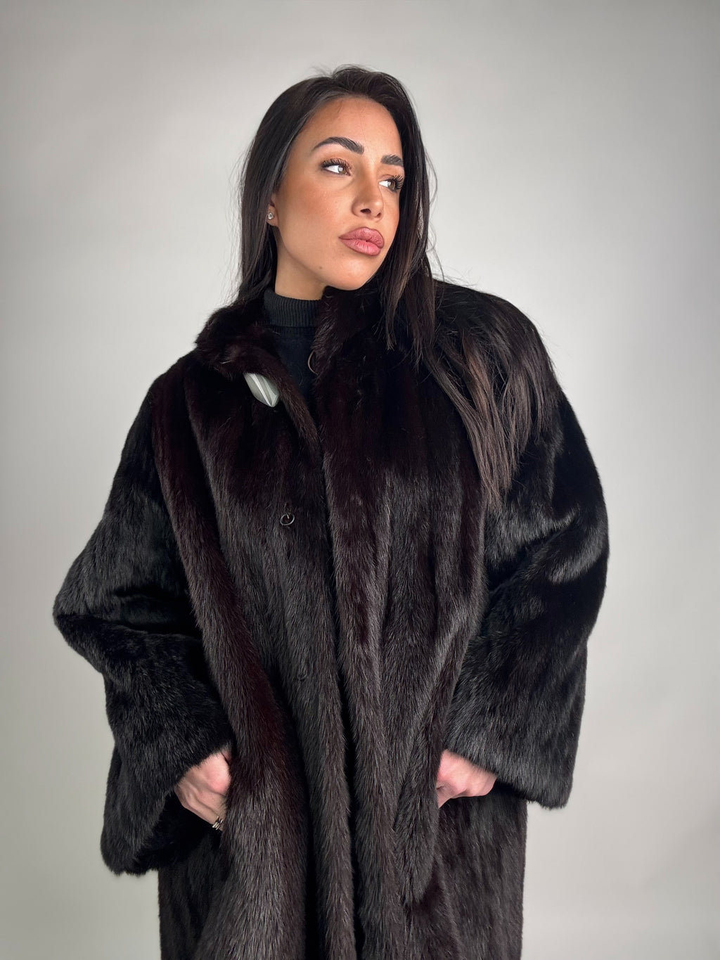 Cappotto in visone N465