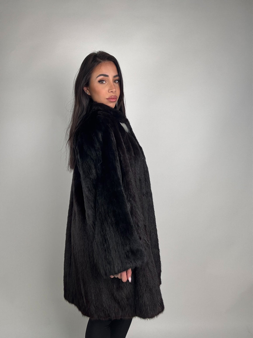 Cappotto in visone N465