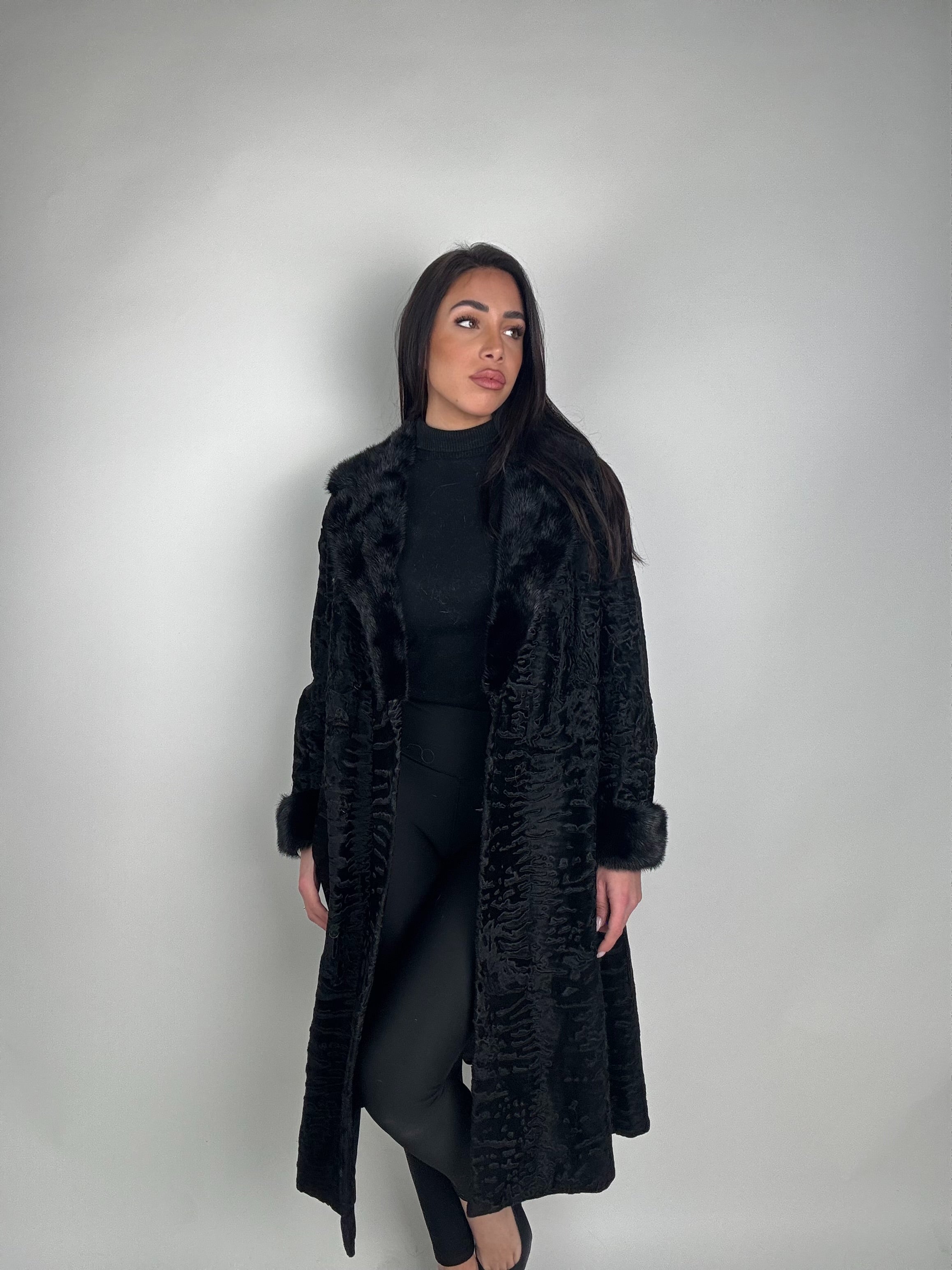 Mink Bomber Jacket