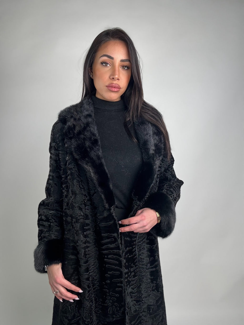 Mink Bomber Jacket