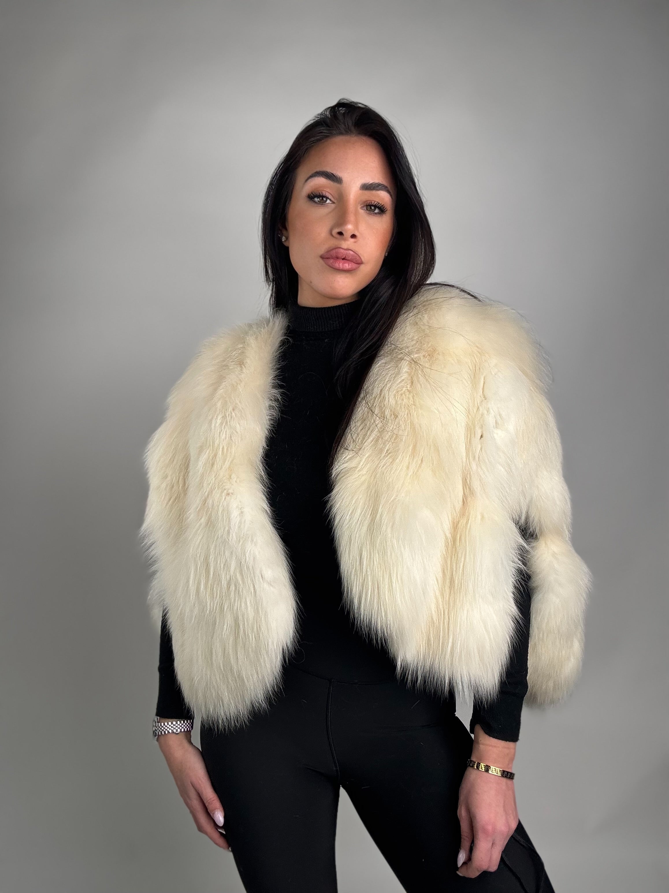 Mink Bomber Jacket