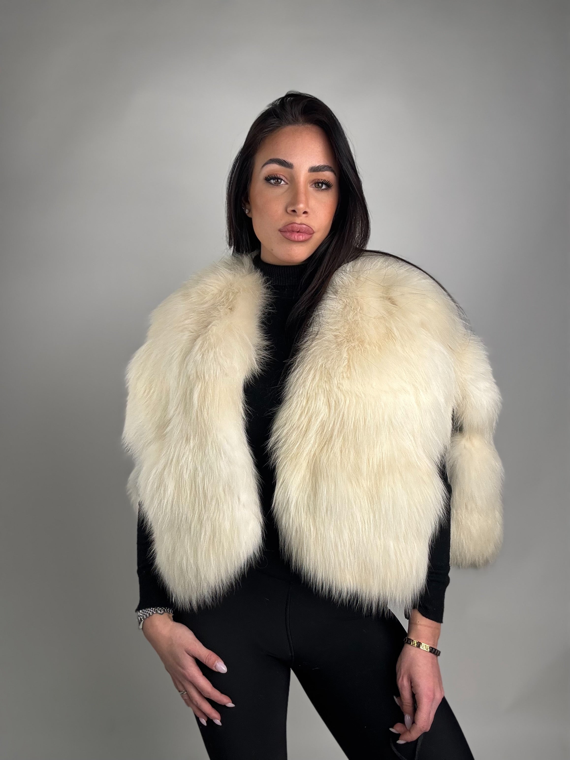 Mink Bomber Jacket
