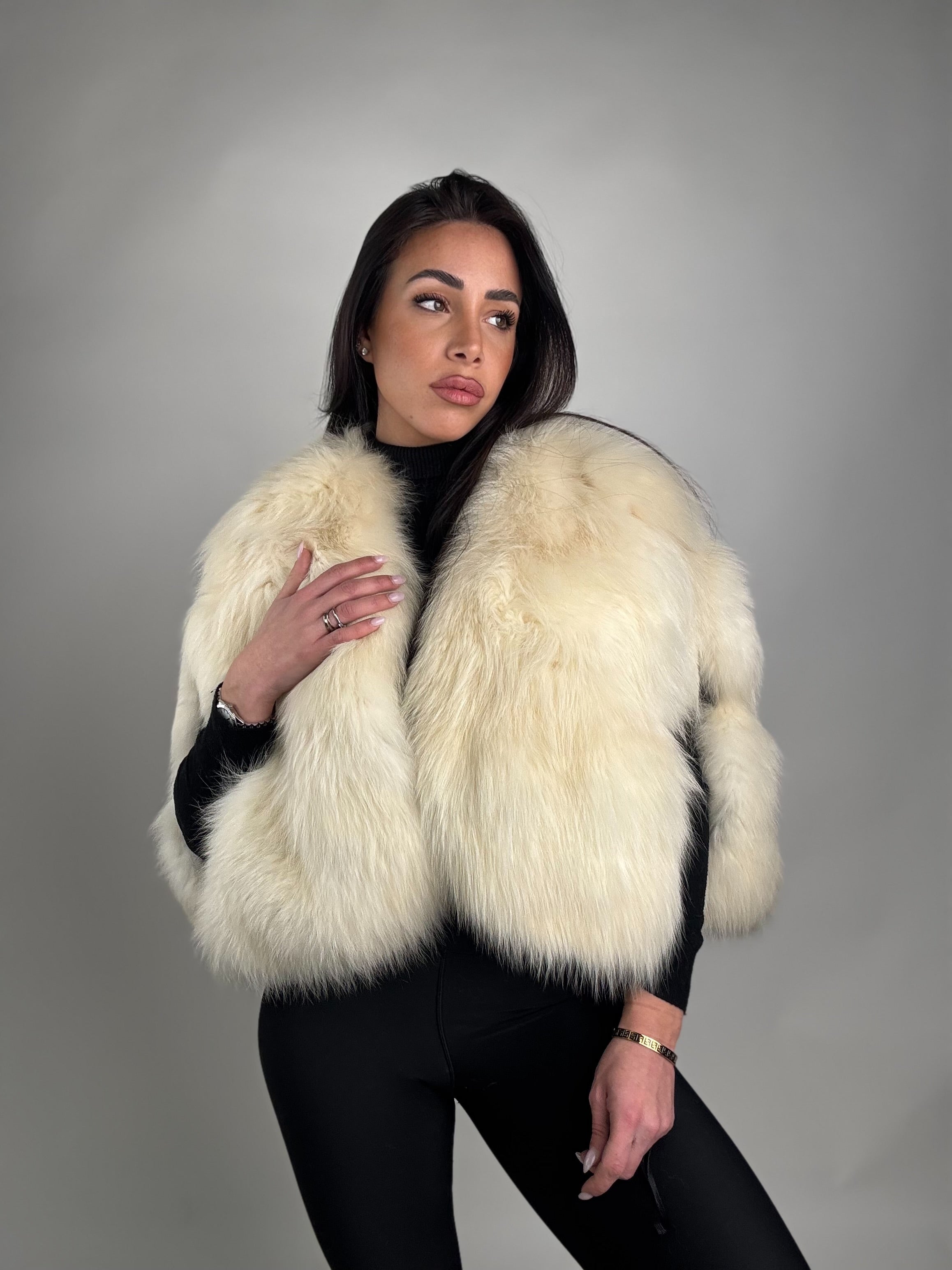 Mink Bomber Jacket