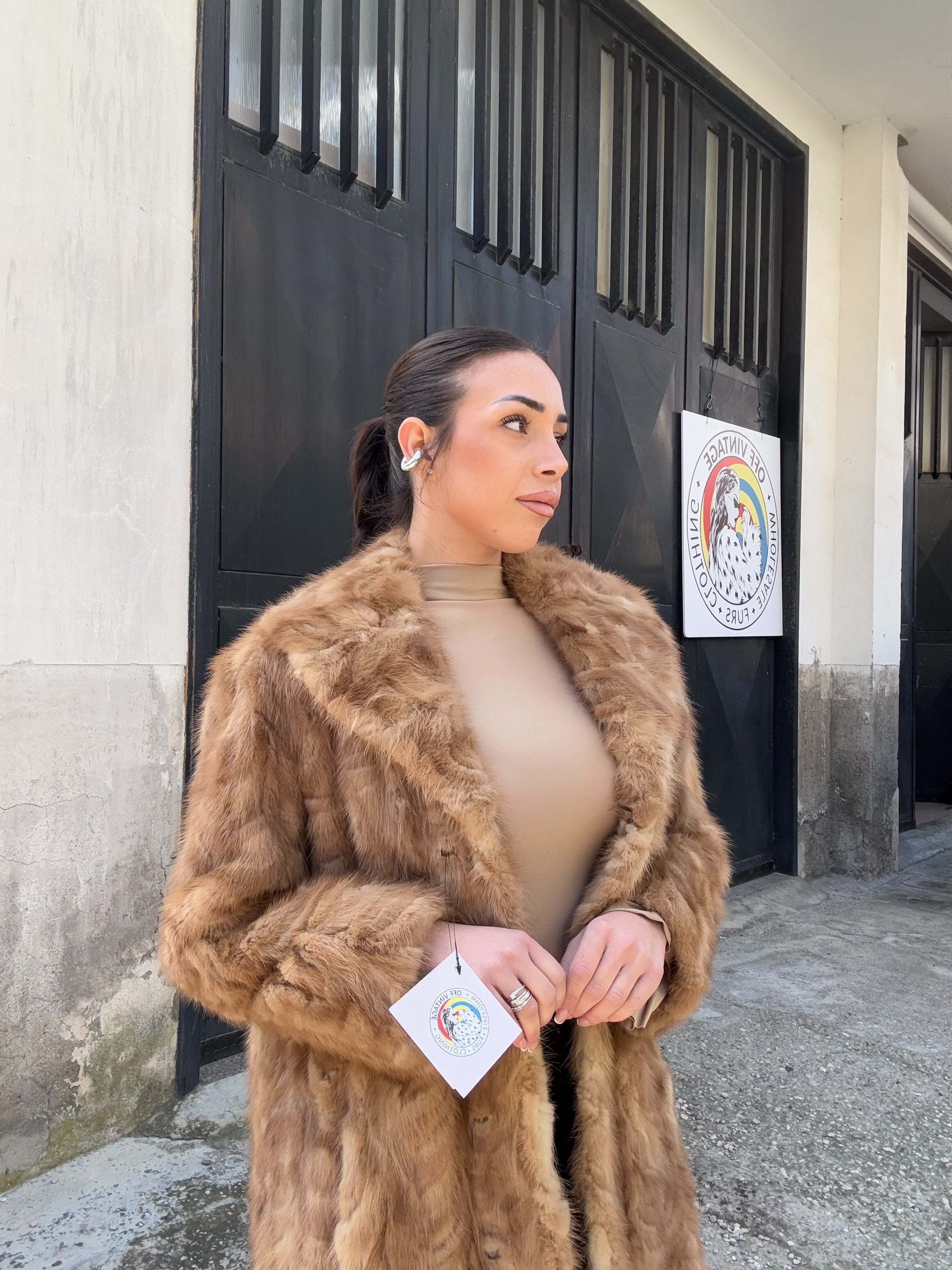 Cappotto in visone