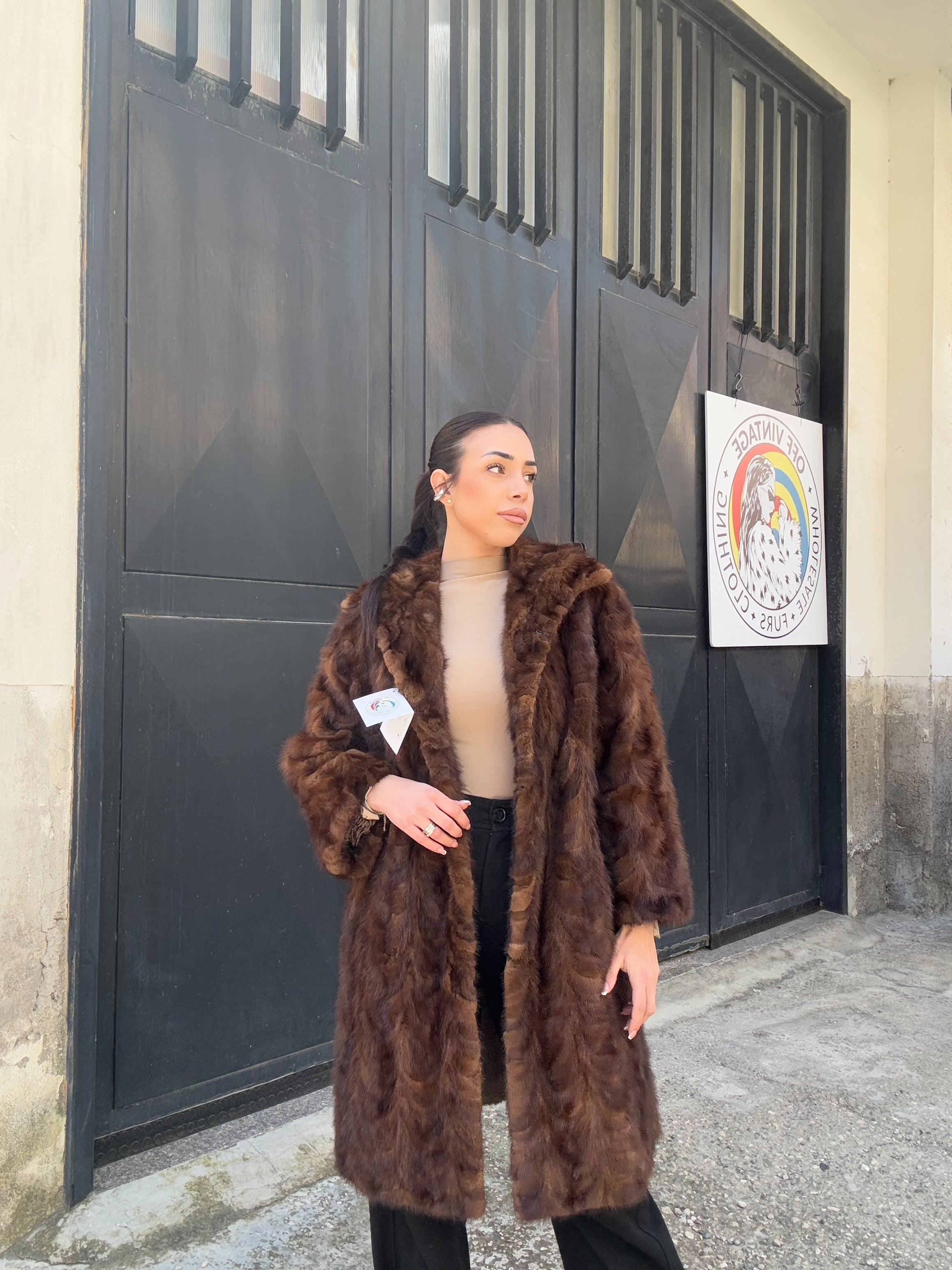 Cappotto in visone