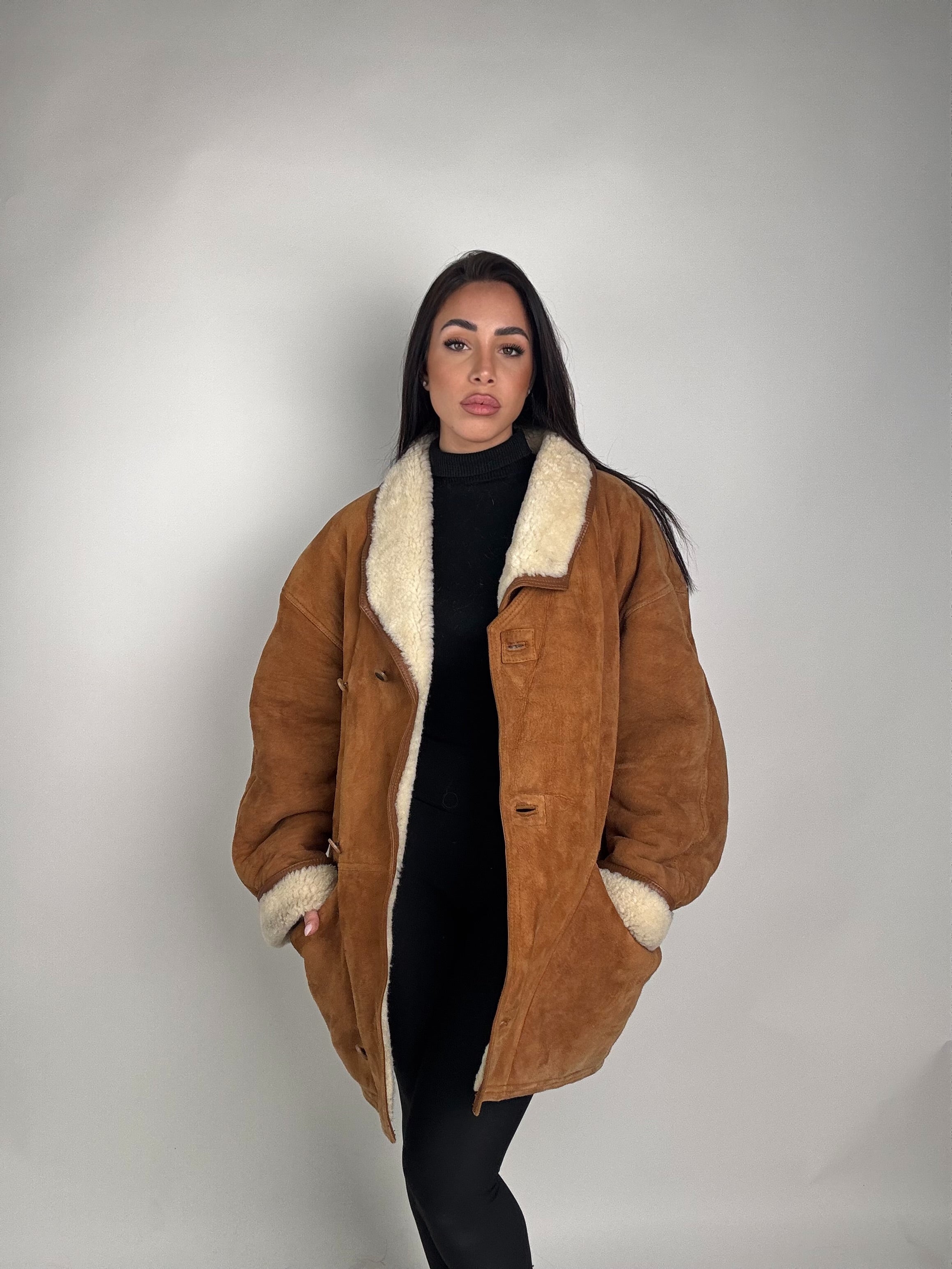 Shearling coat N168