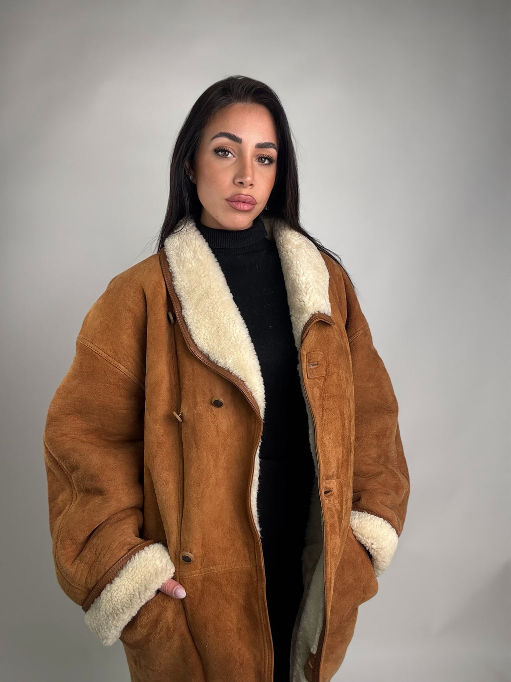 Shearling coat N168