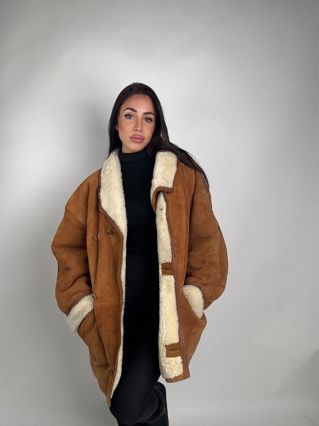 Shearling coat N168