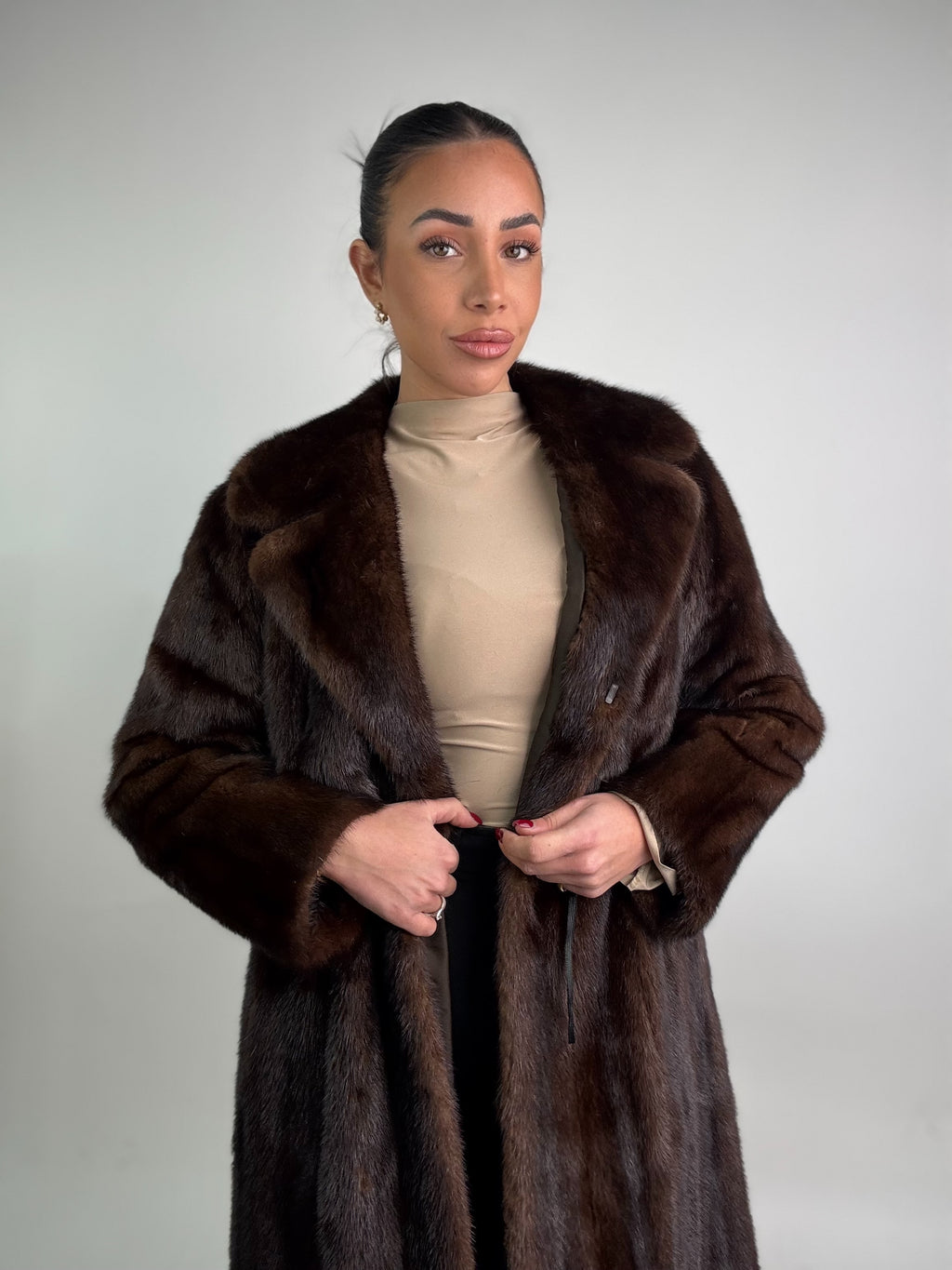 Cappotto in visone N398