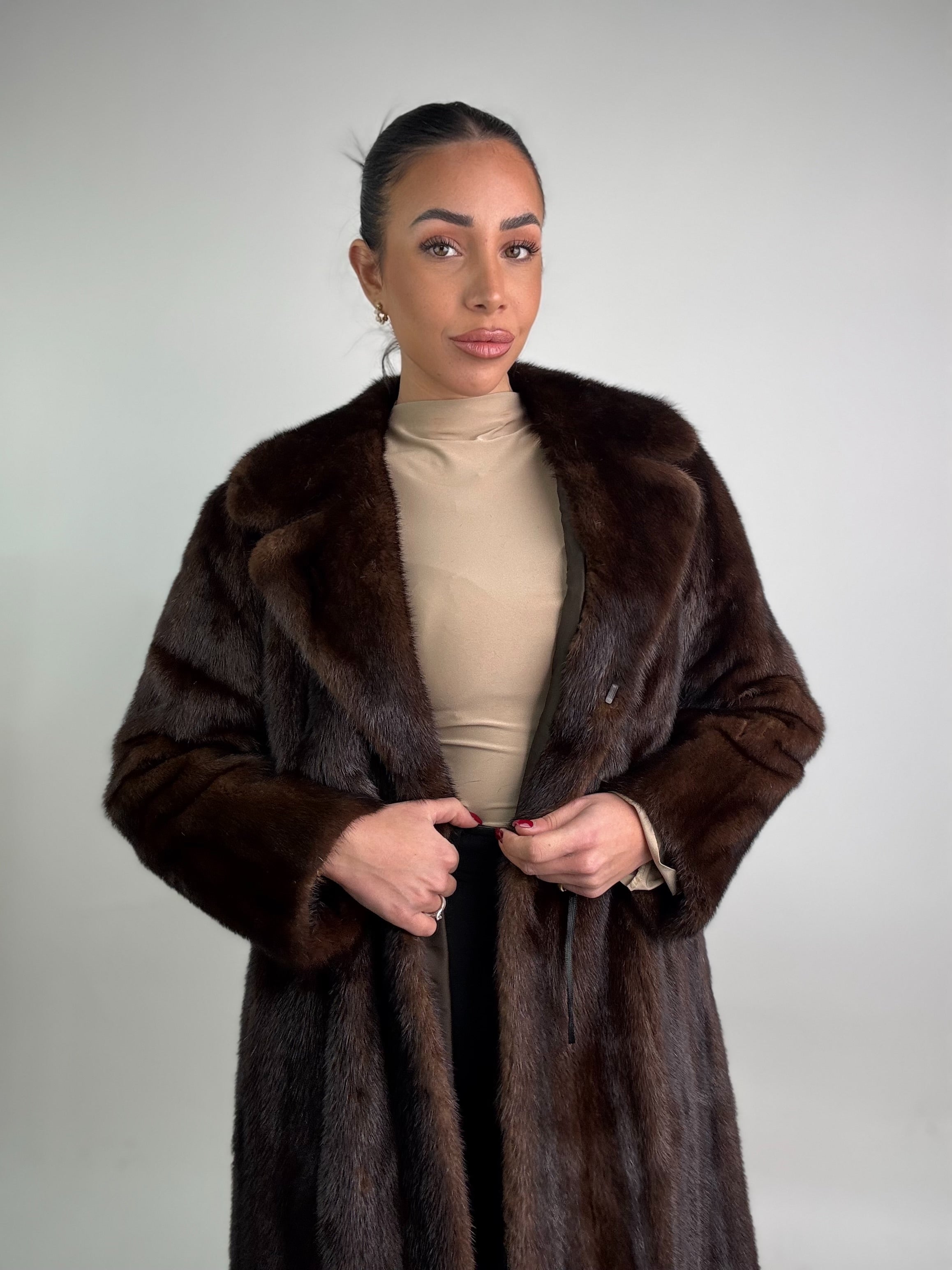 Cappotto in visone N398