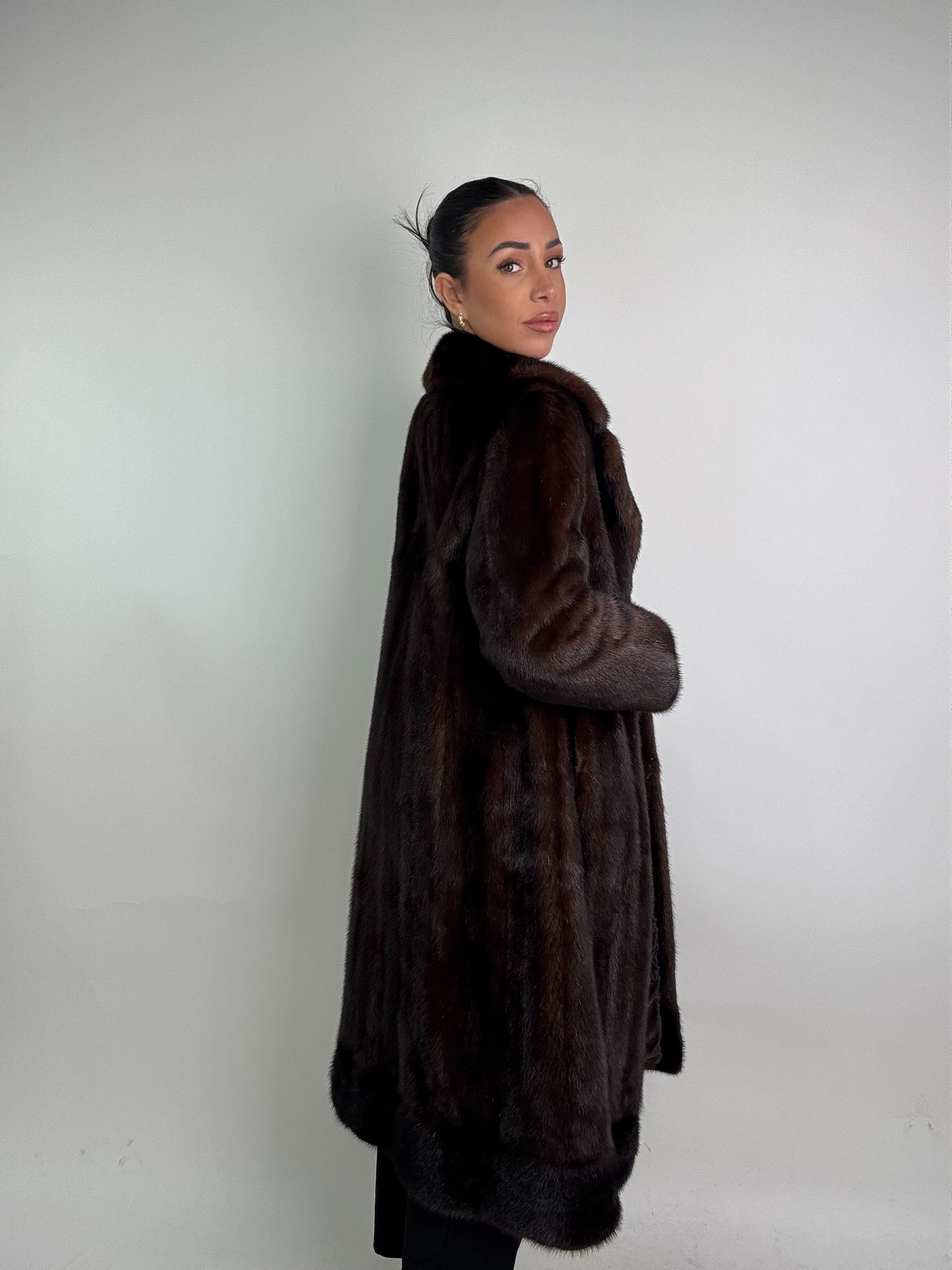 Cappotto in visone N398