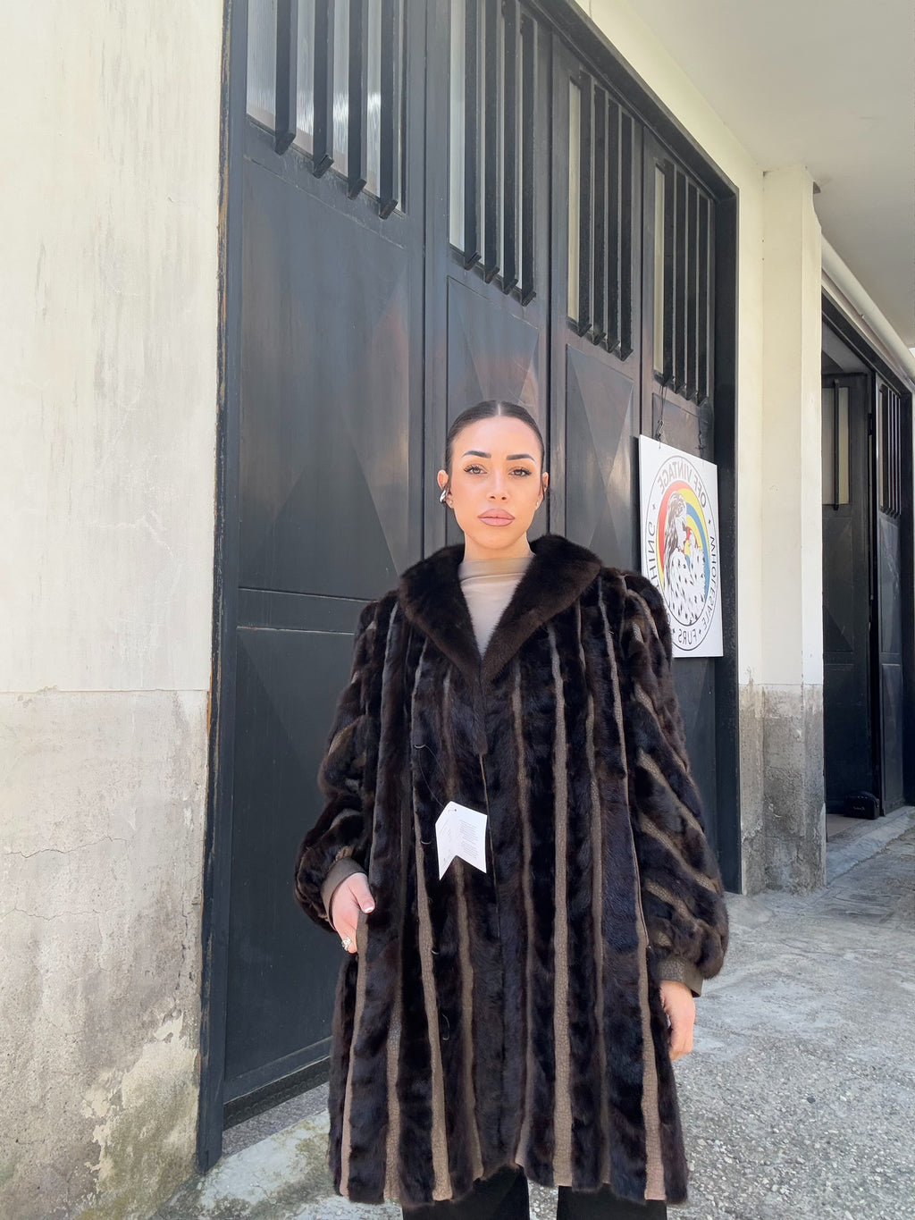 Cappotto in visone