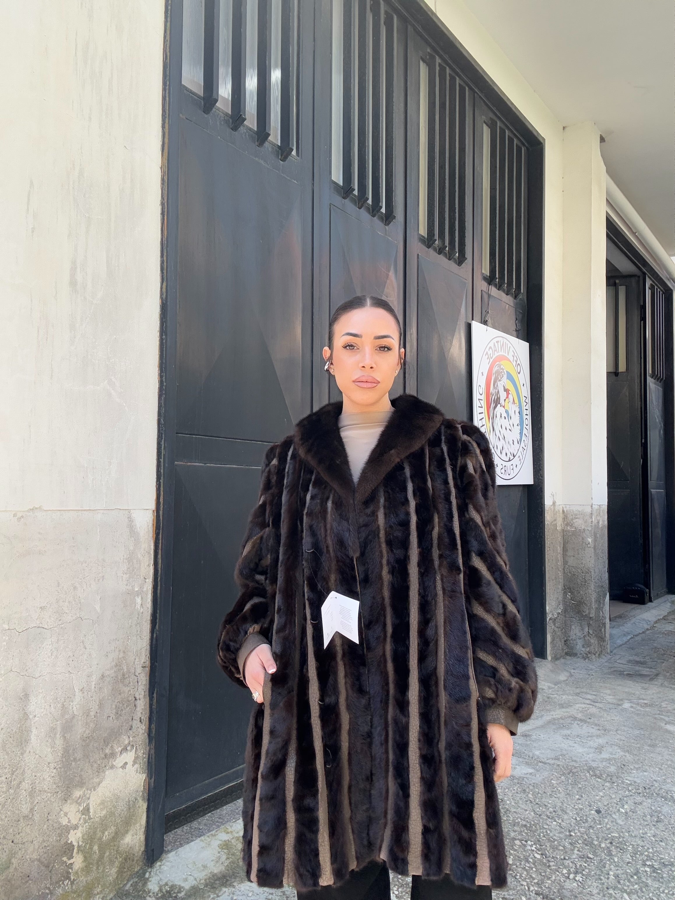 Cappotto in visone