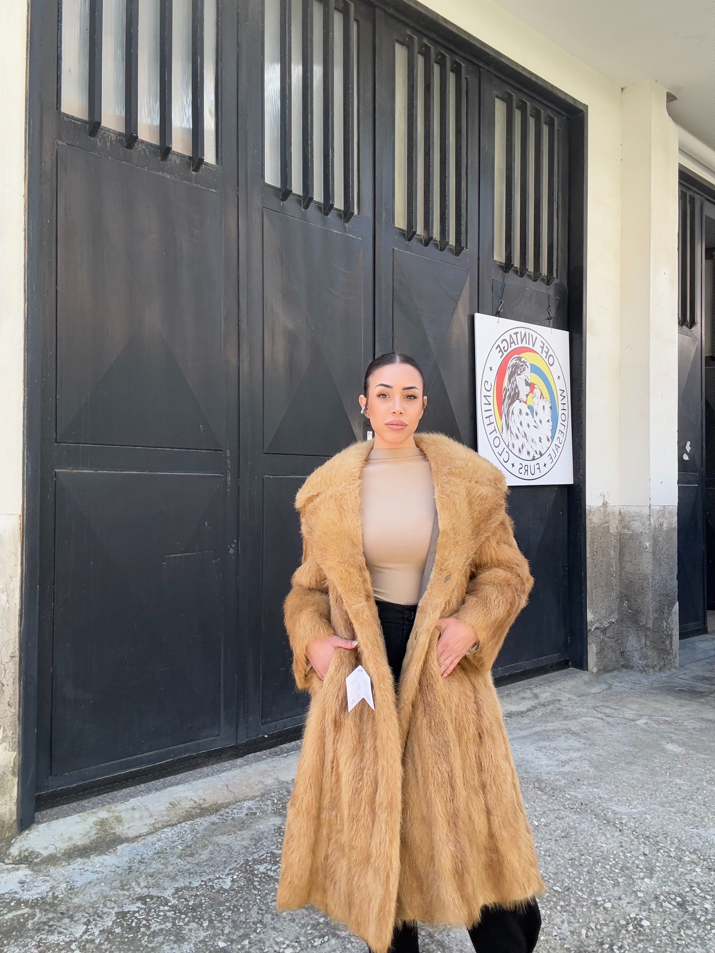 Cappotto in castoro