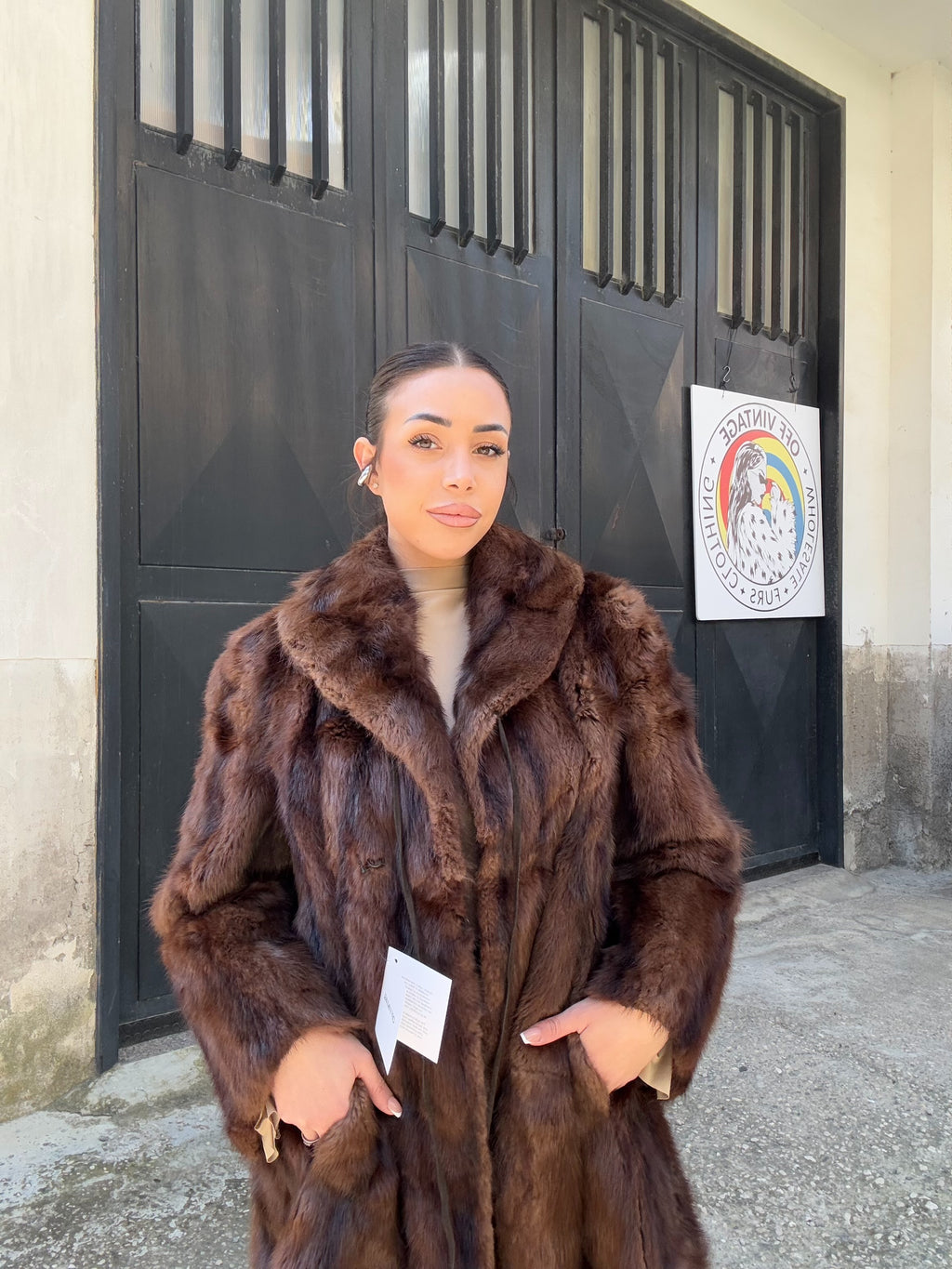 Cappotto in castoro