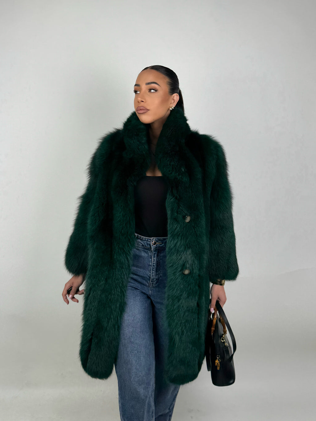 Mink Bomber Jacket