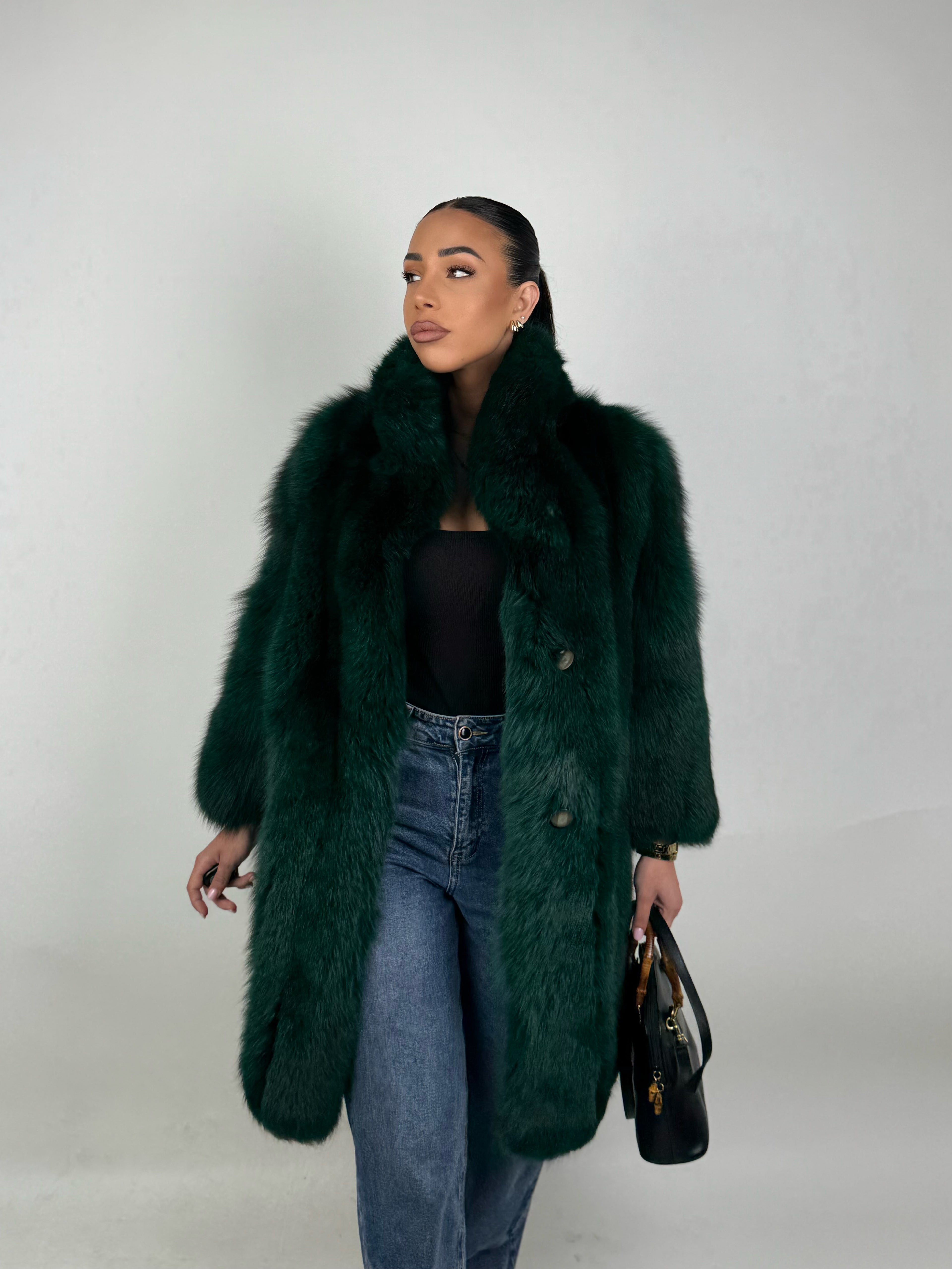 Mink Bomber Jacket