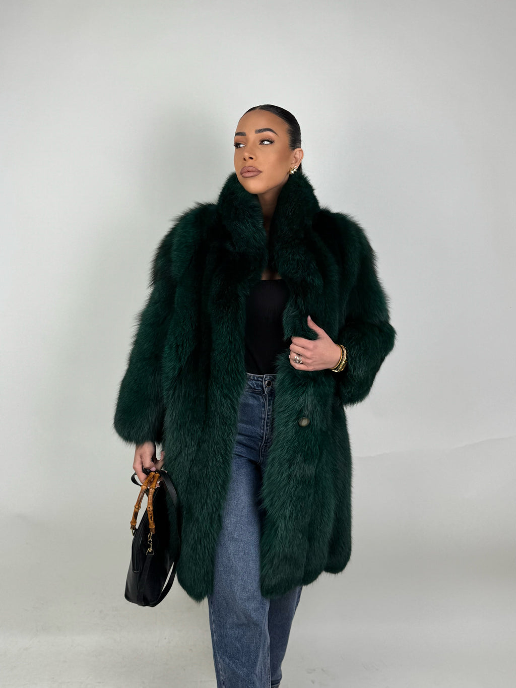 Mink Bomber Jacket