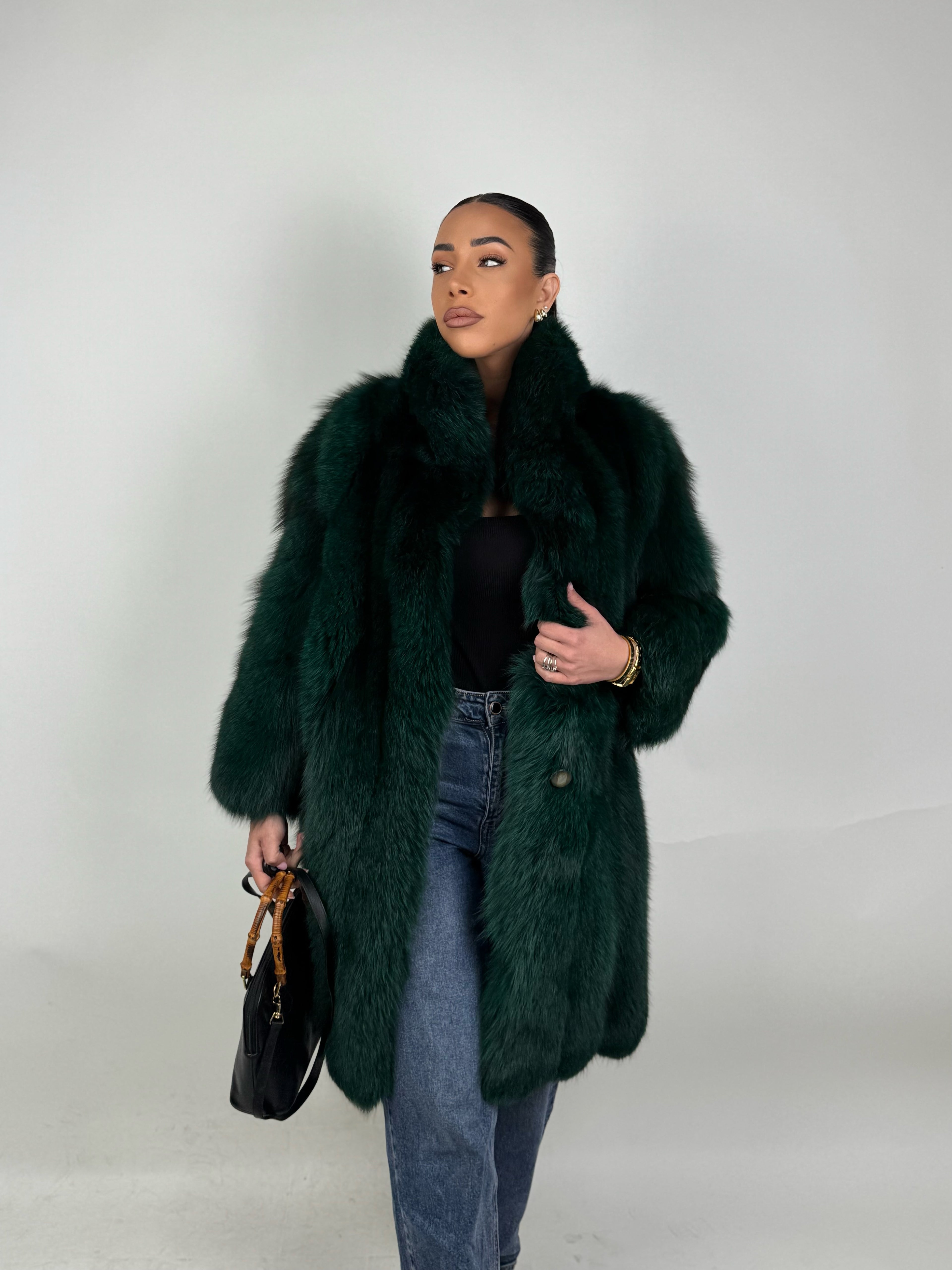 Mink Bomber Jacket