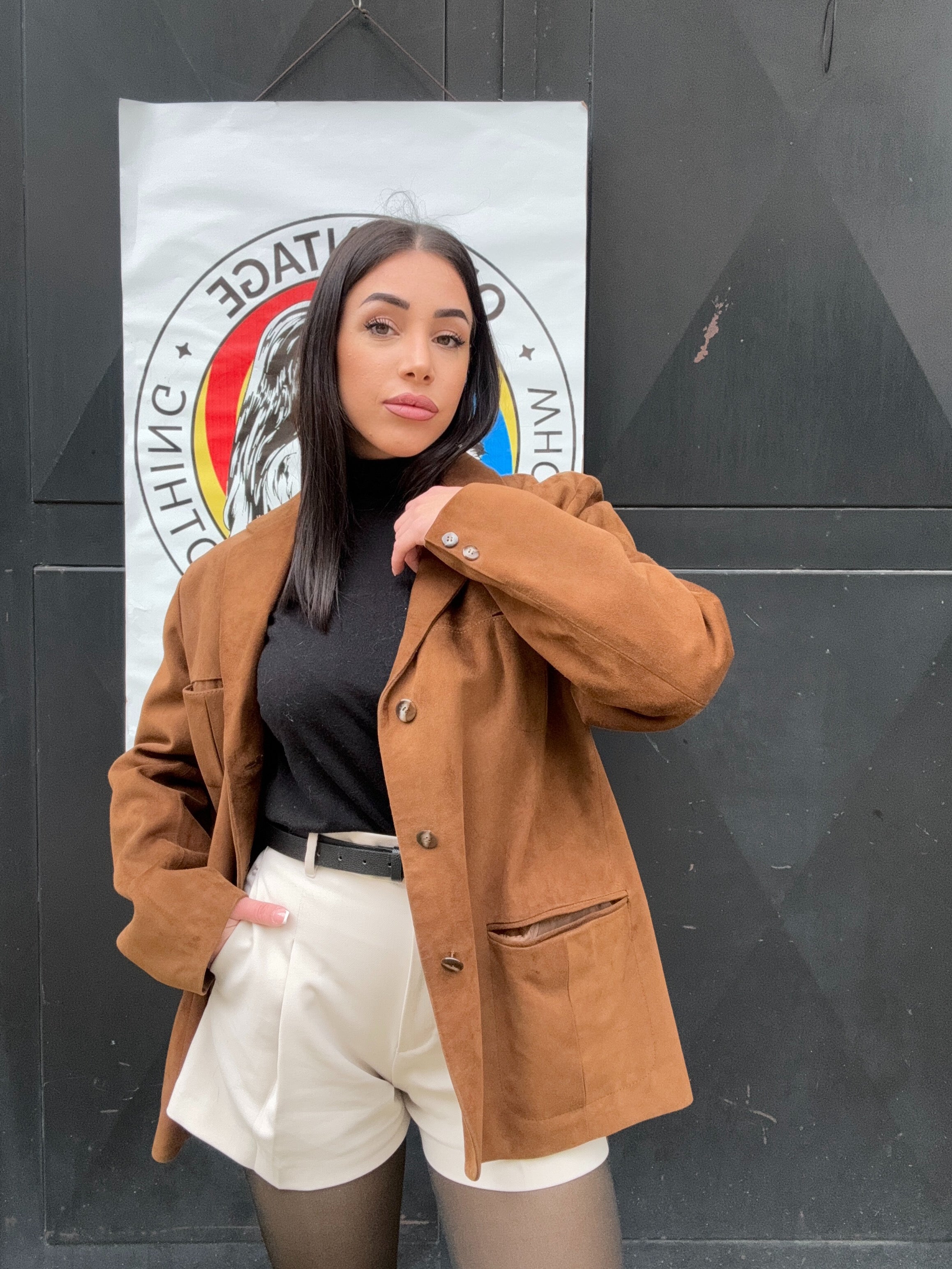 Leather Blazer