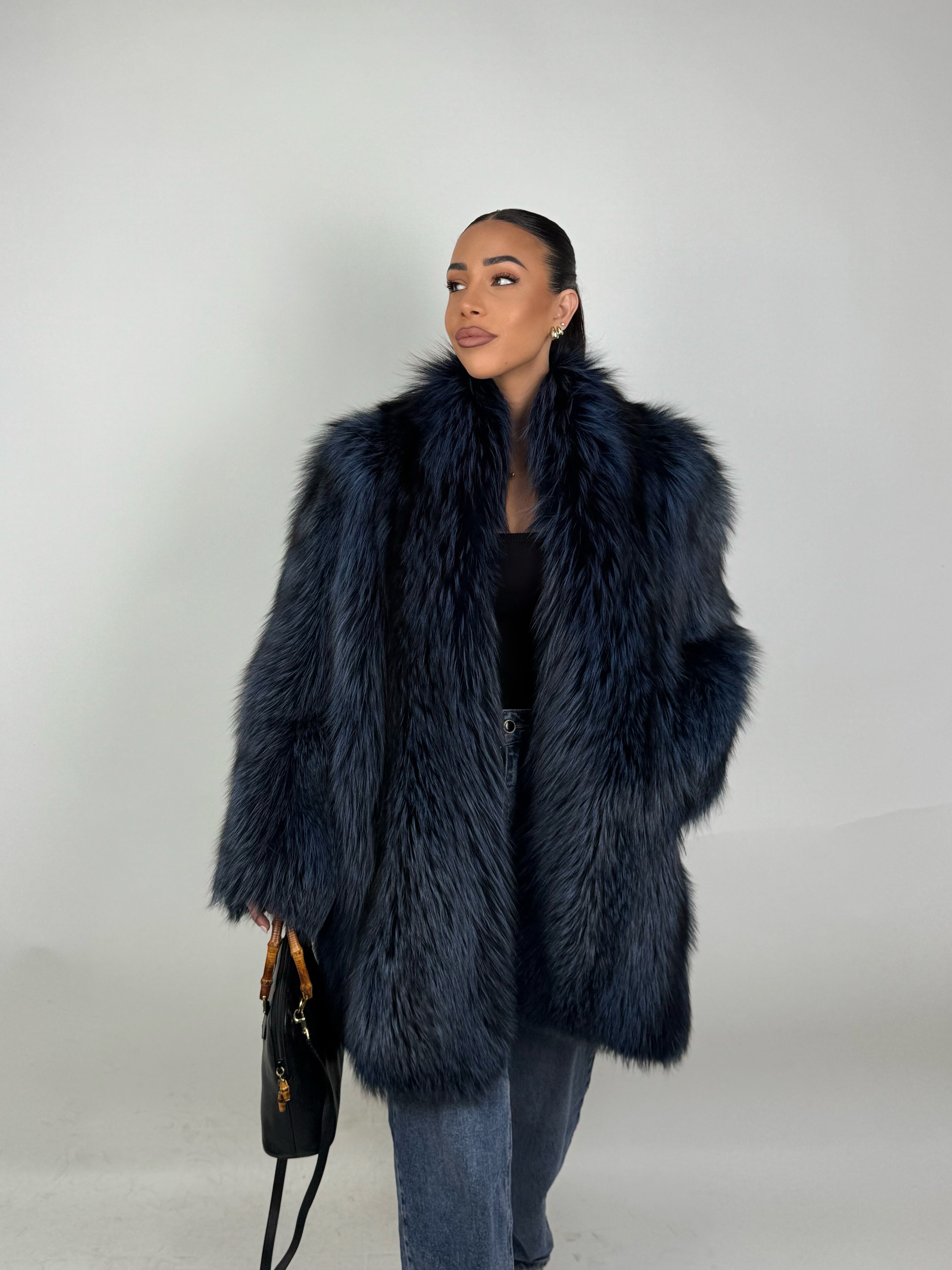 Mink Bomber Jacket