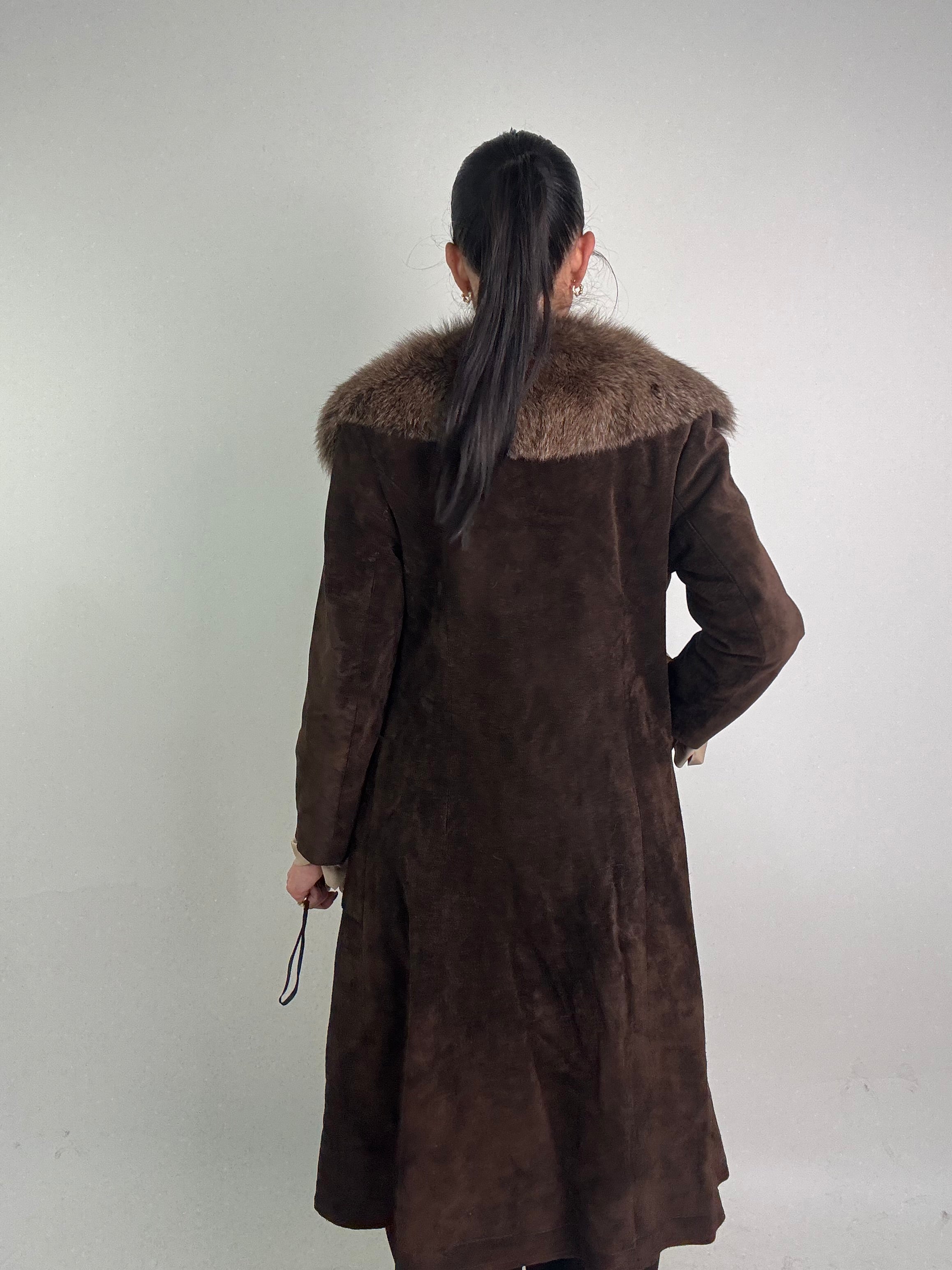 Shearling coat N157