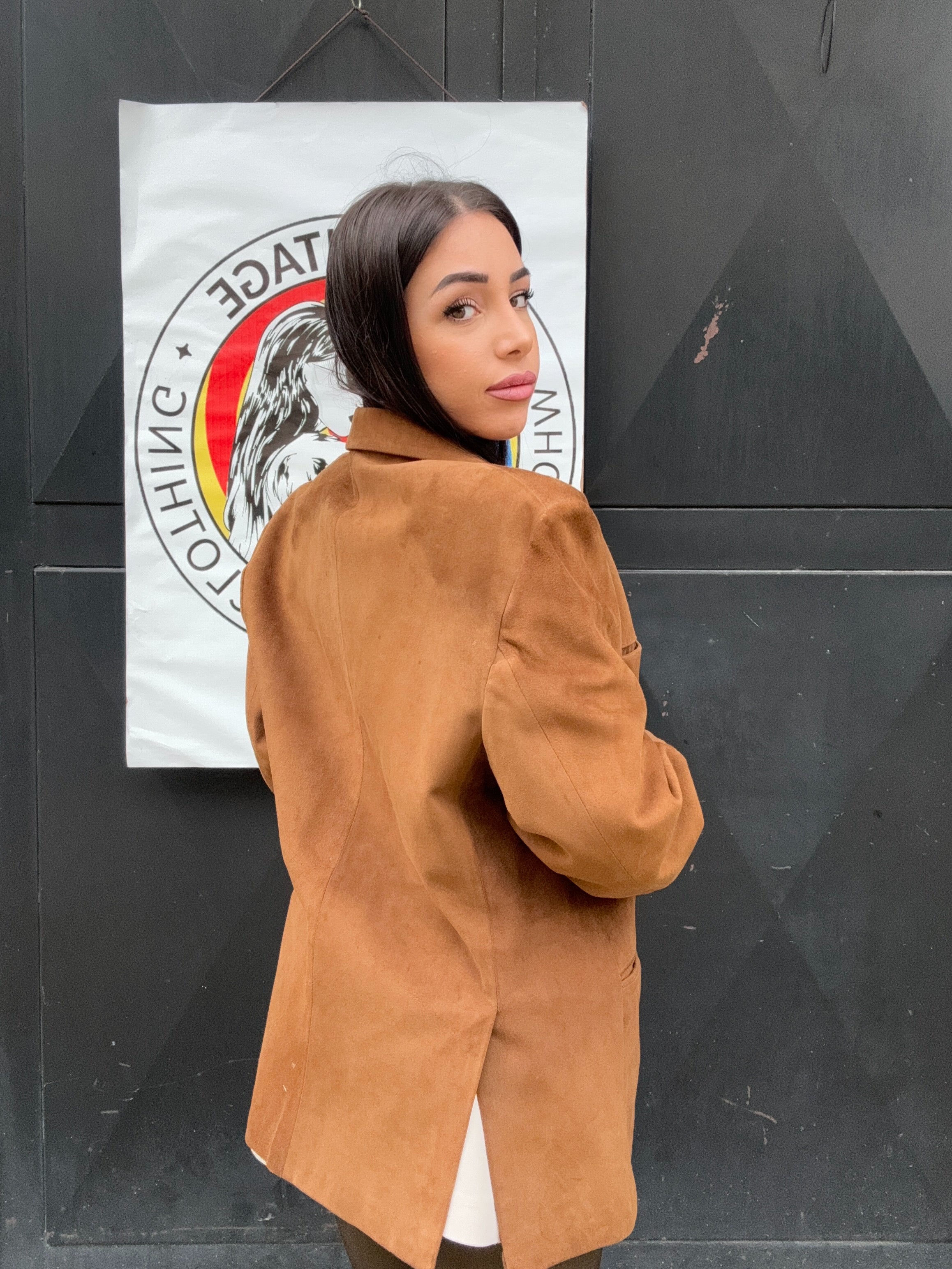 Leather Blazer