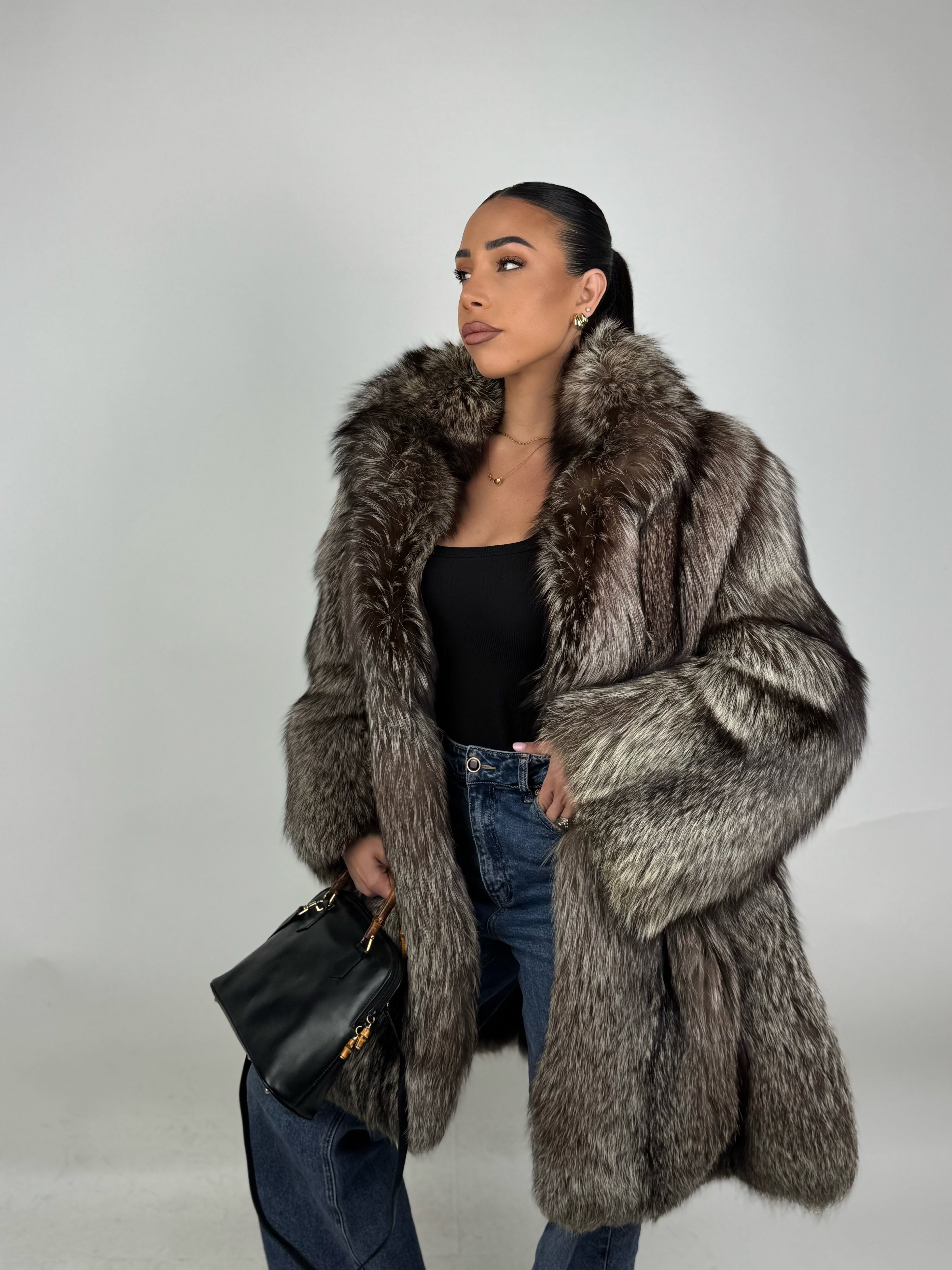 Mink Bomber Jacket