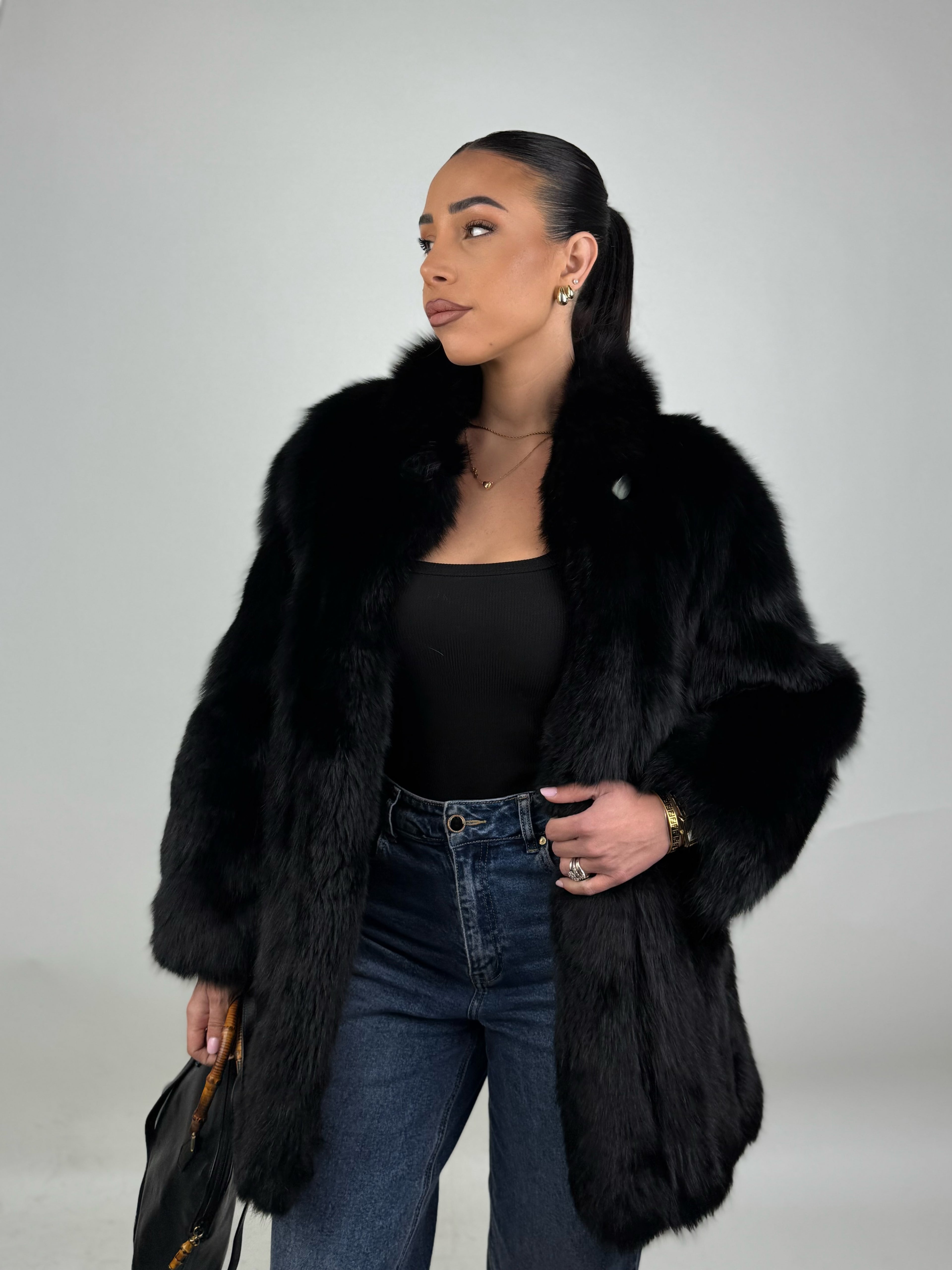 Mink Bomber Jacket