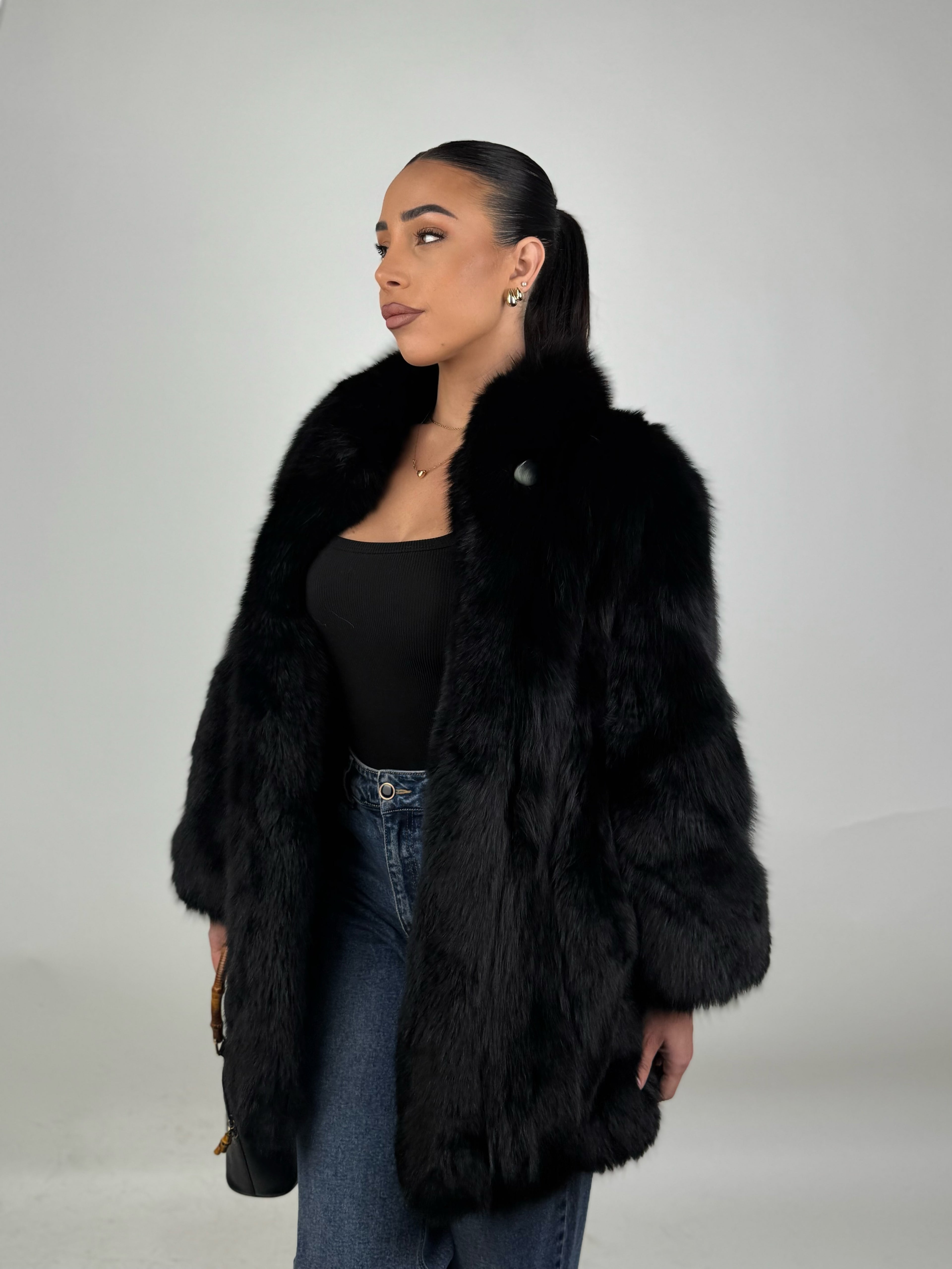Mink Bomber Jacket