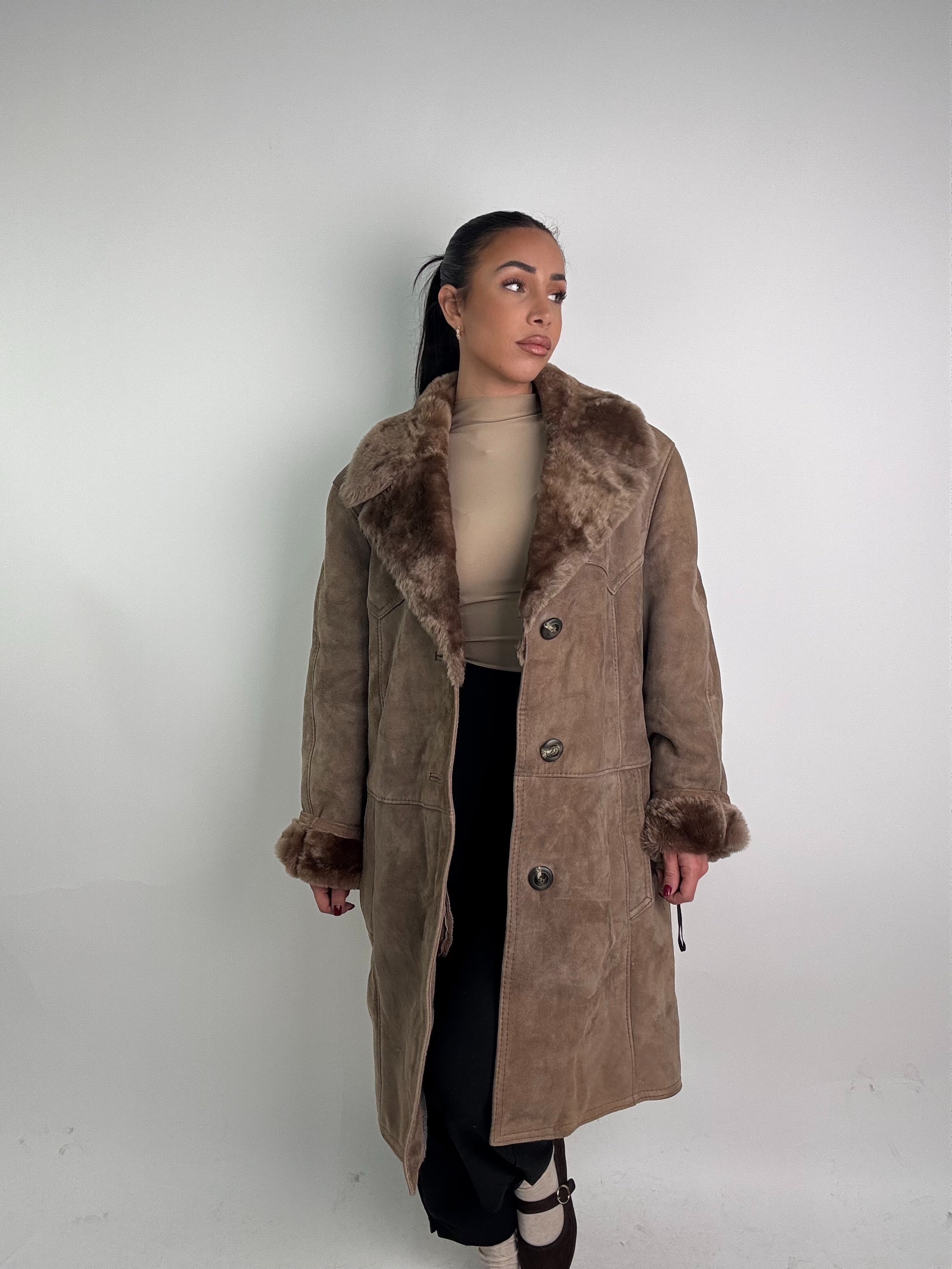 Shearling coat N150