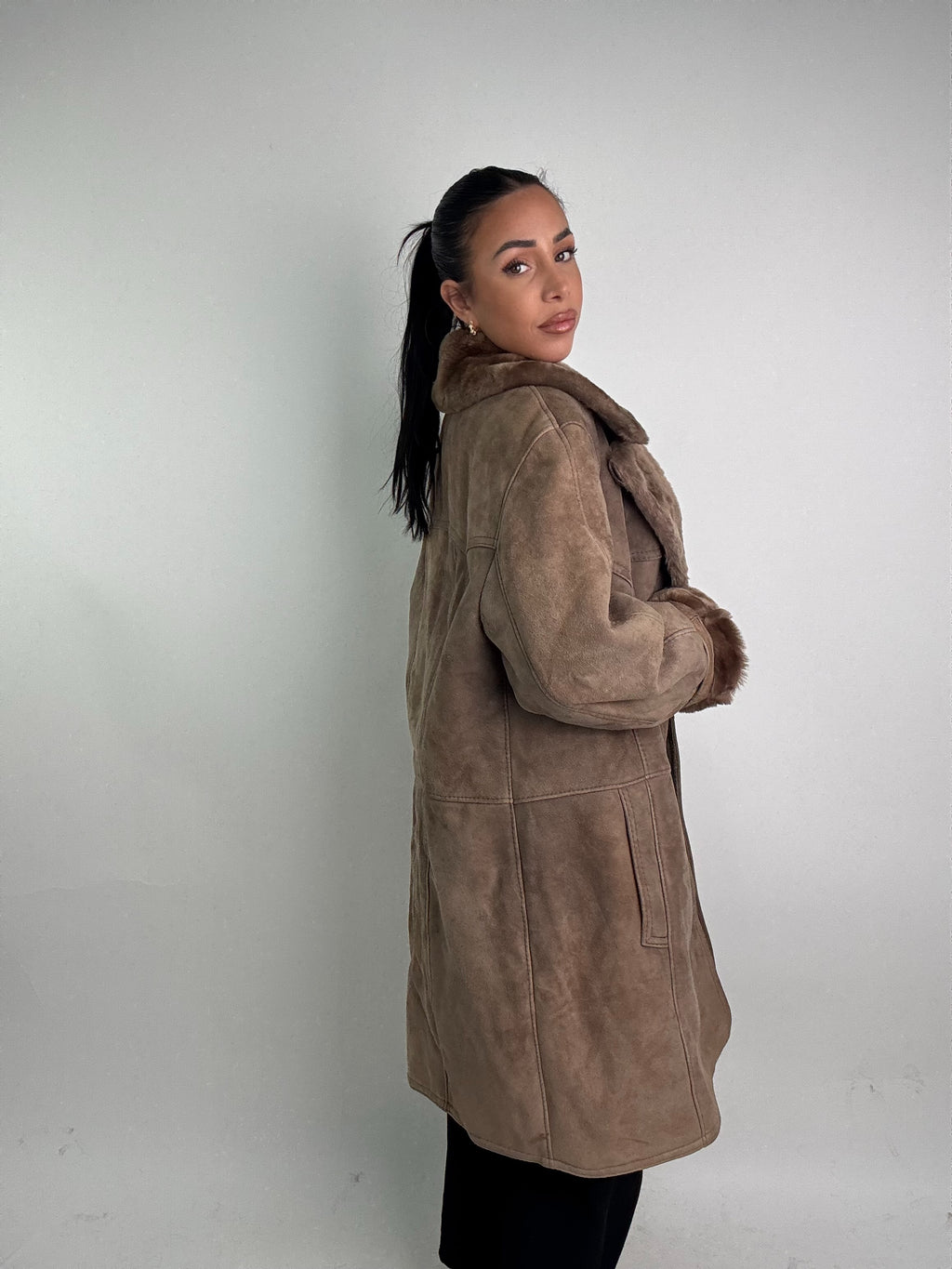 Shearling coat N150