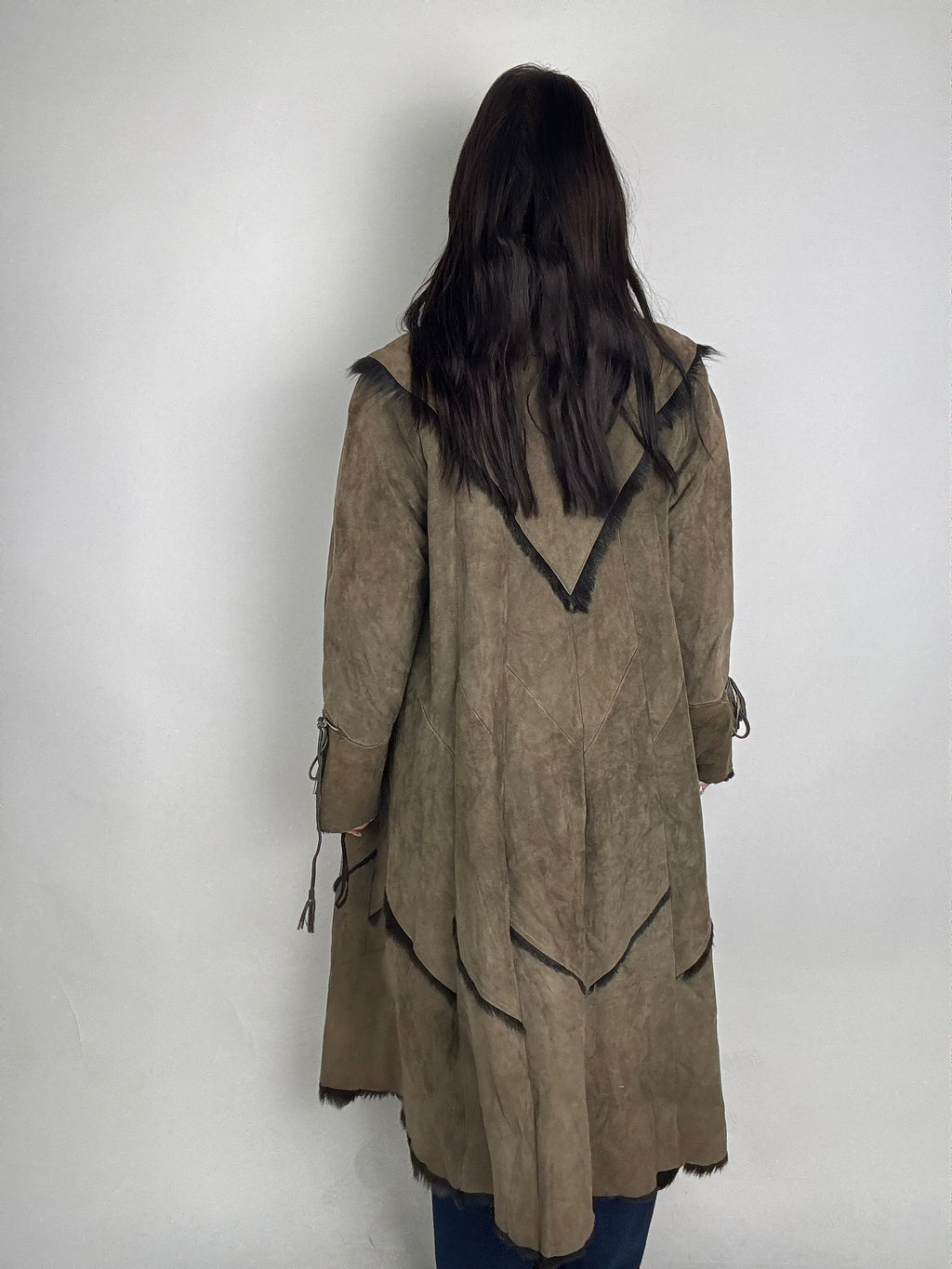 Shearling coat N174