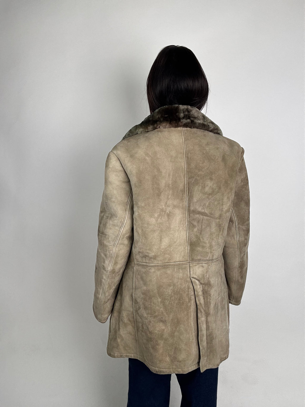 Shearling coat N176