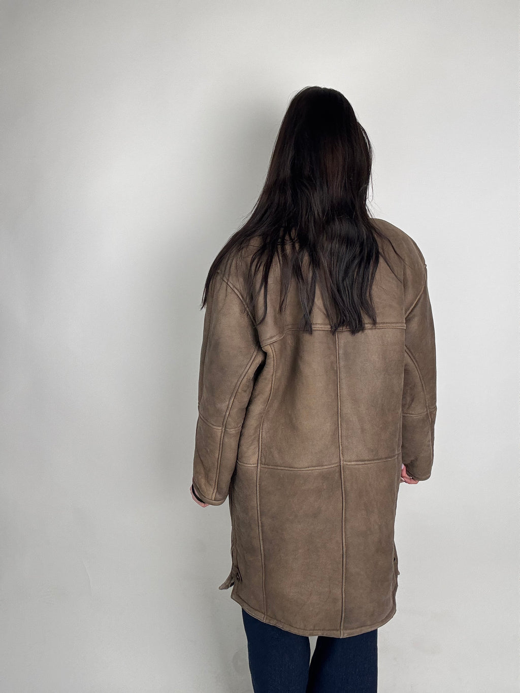 Shearling coat N177