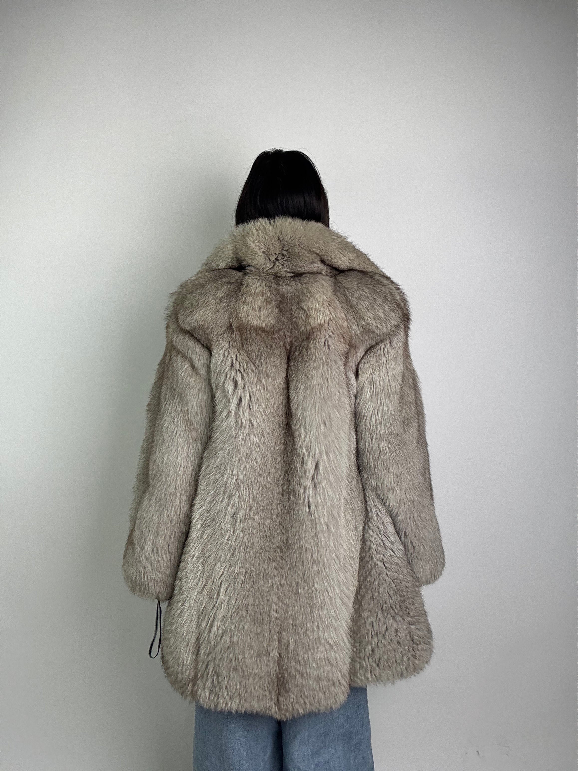 Giacca in volpe della groenlandia N54