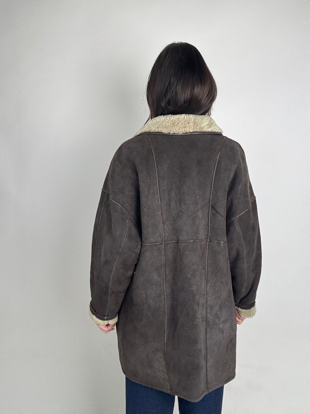 Shearling coat N178