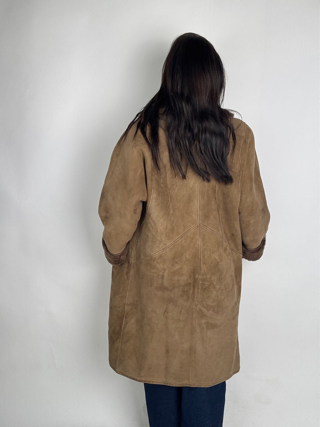 Shearling coat N179