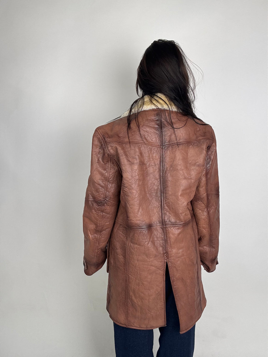 Shearling coat N181