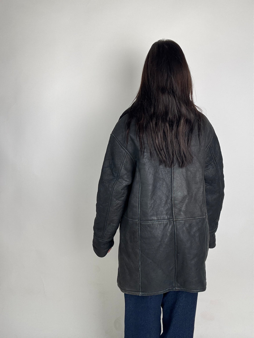 Shearling coat N182