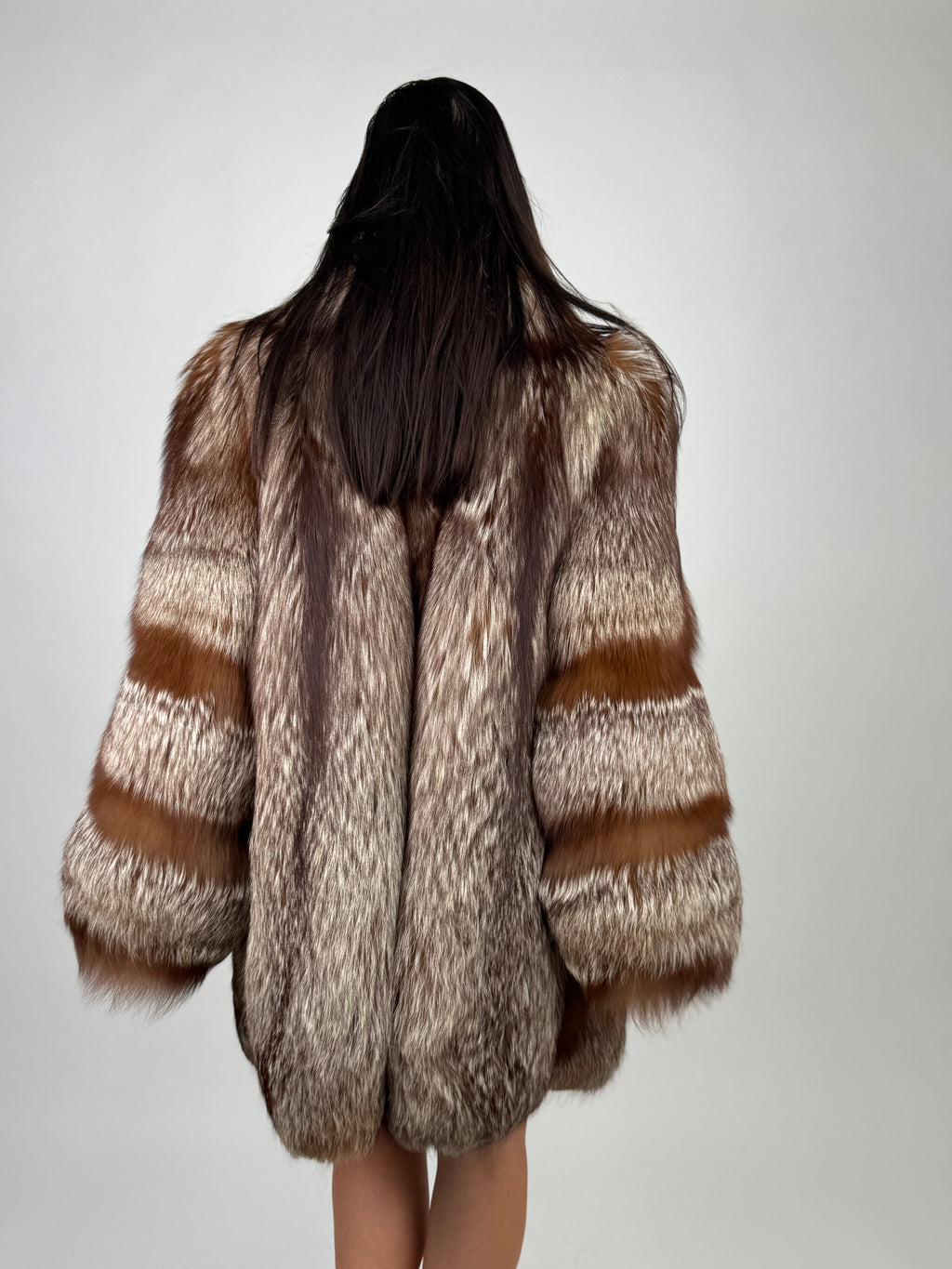 Giacca in volpe caramel N30