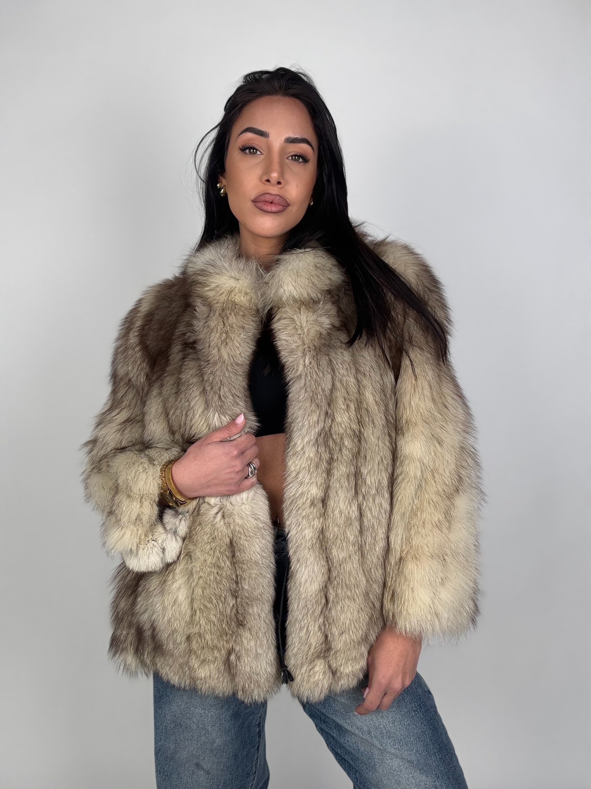 Mink Bomber Jacket