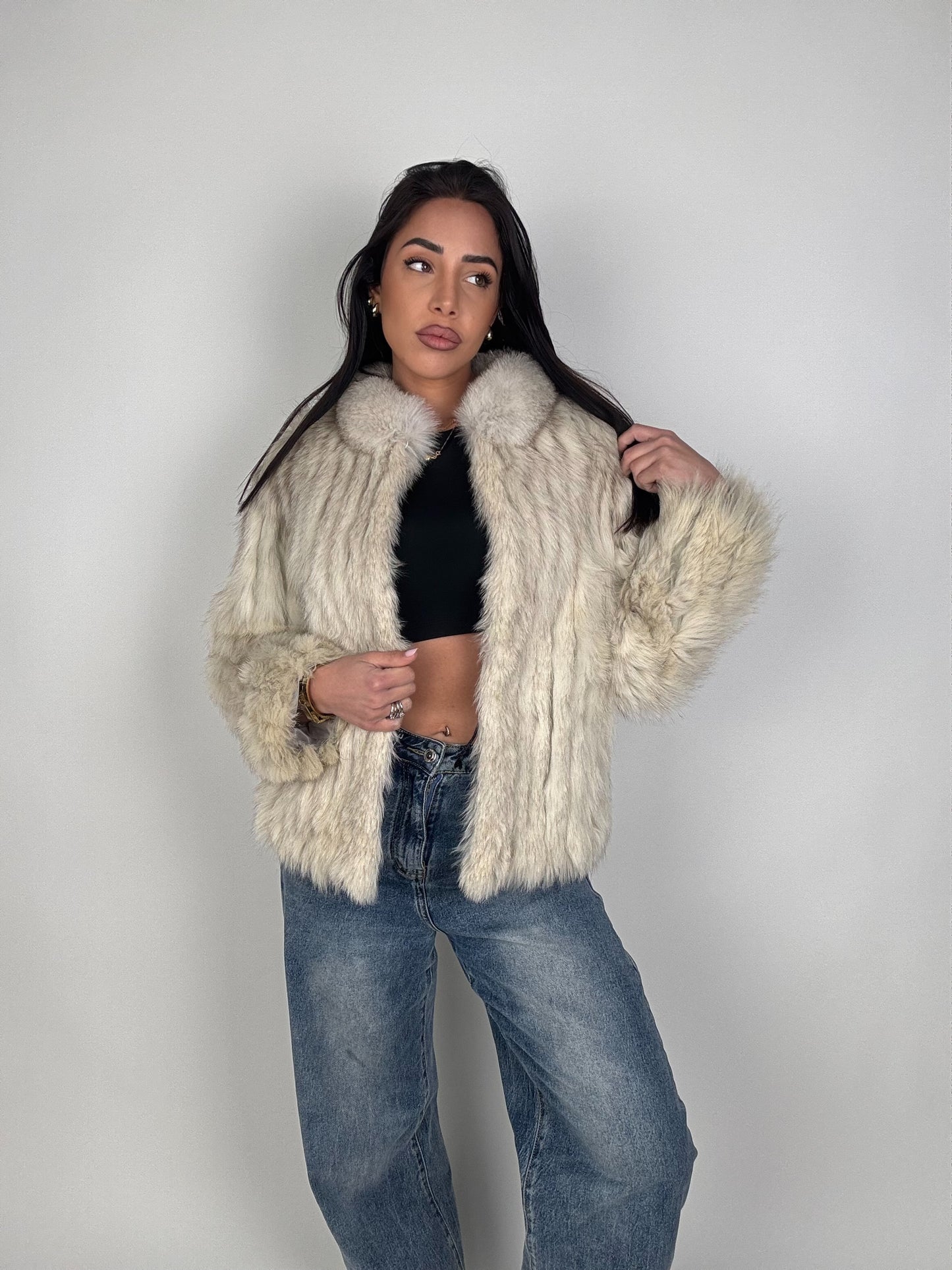Mink Bomber Jacket
