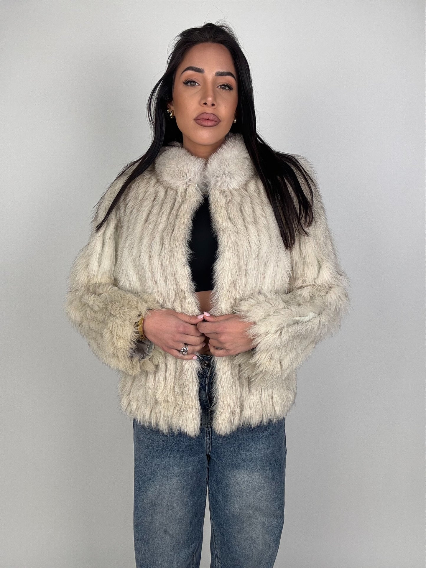 Mink Bomber Jacket