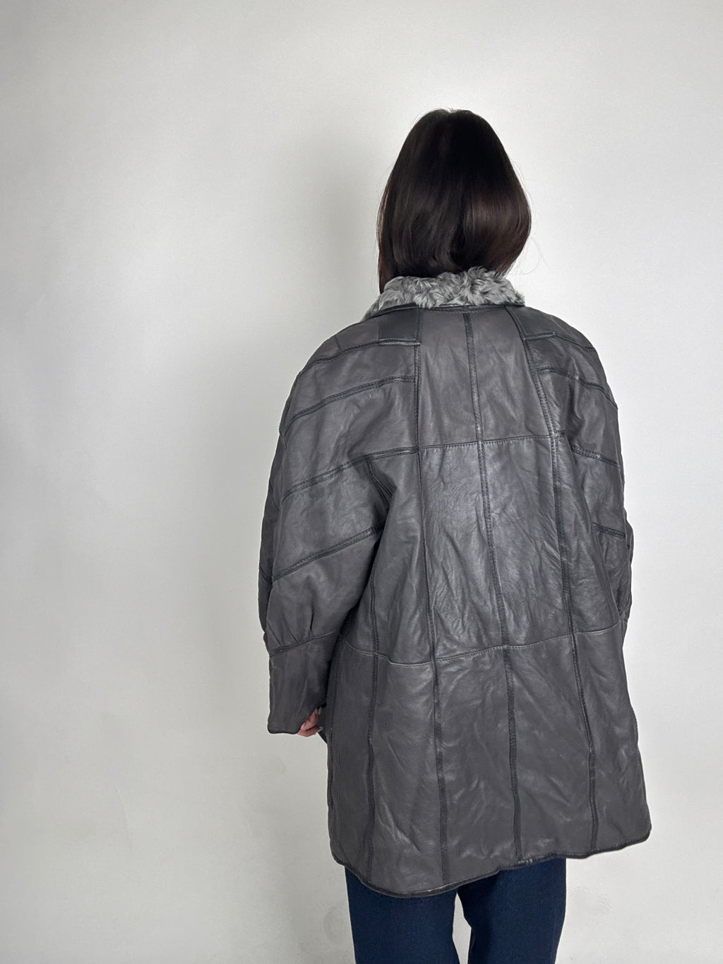Shearling coat N186