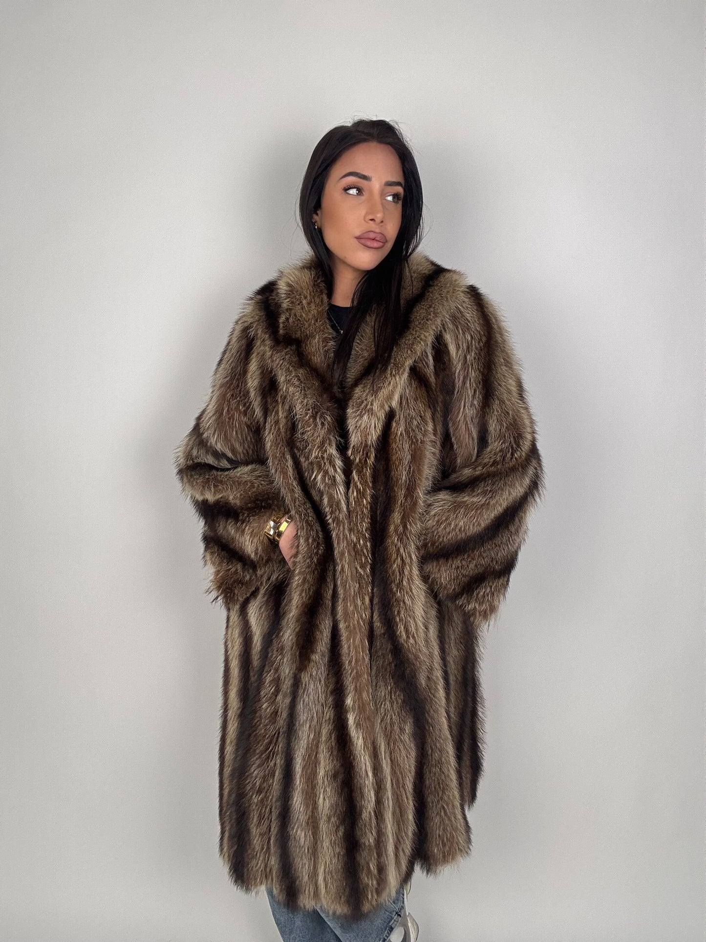 Cappotto in marmotta N485