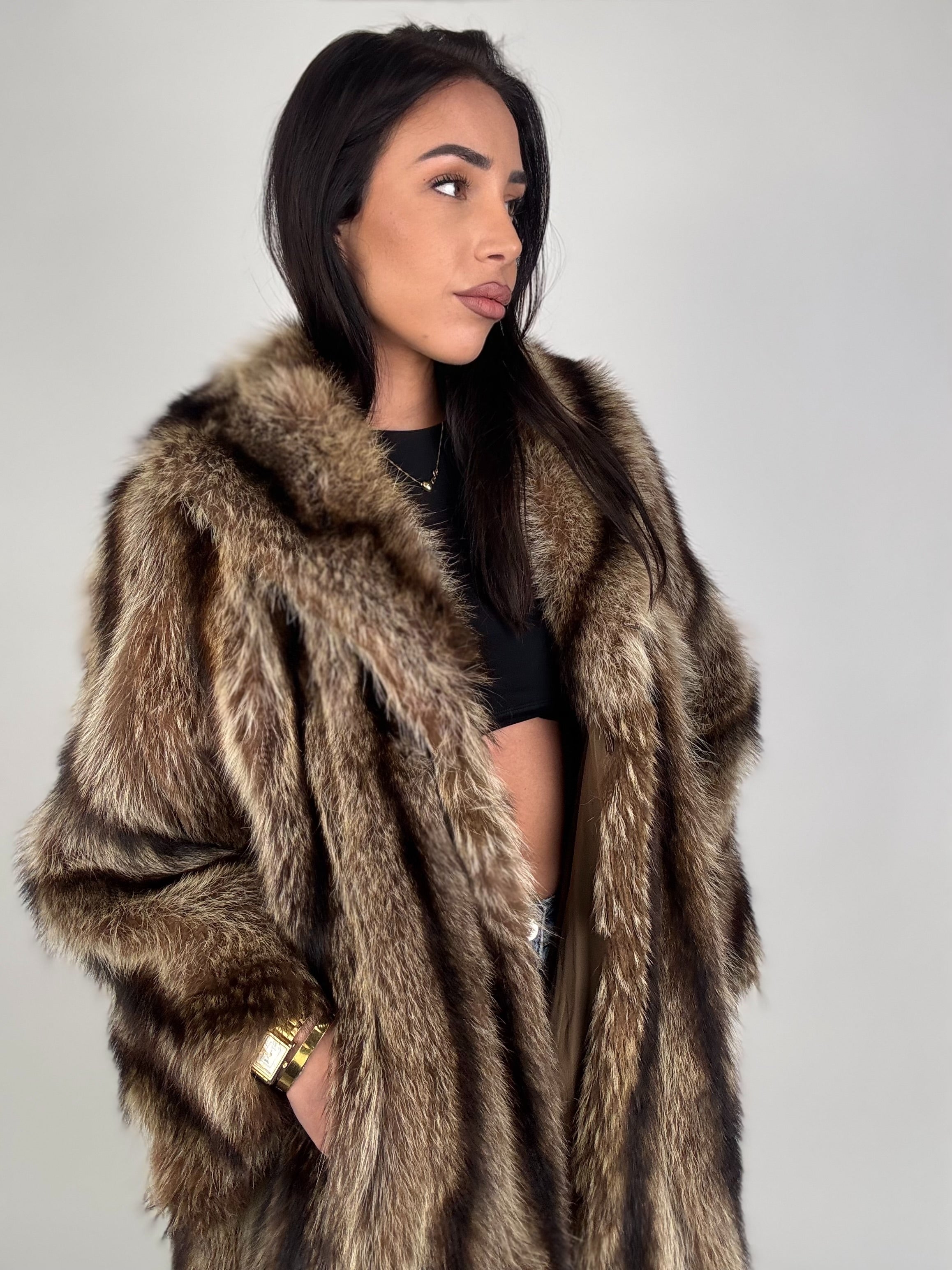 Cappotto in marmotta N485