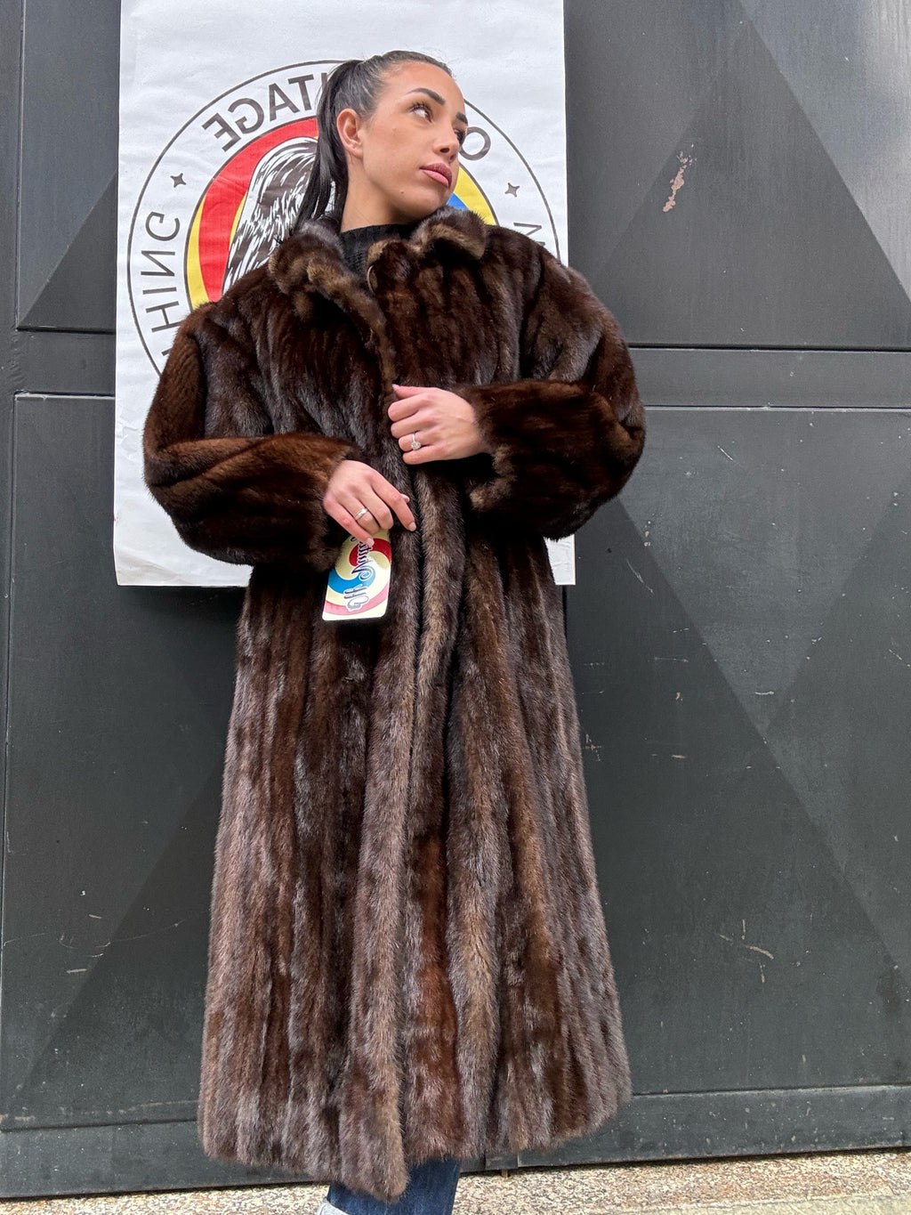 Mink coat