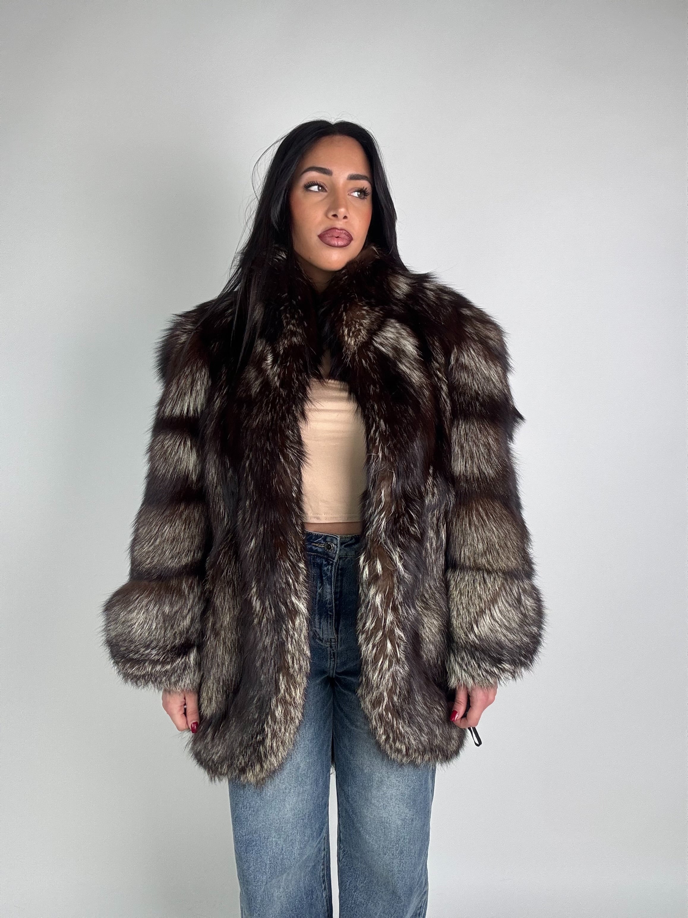 Mink Bomber Jacket