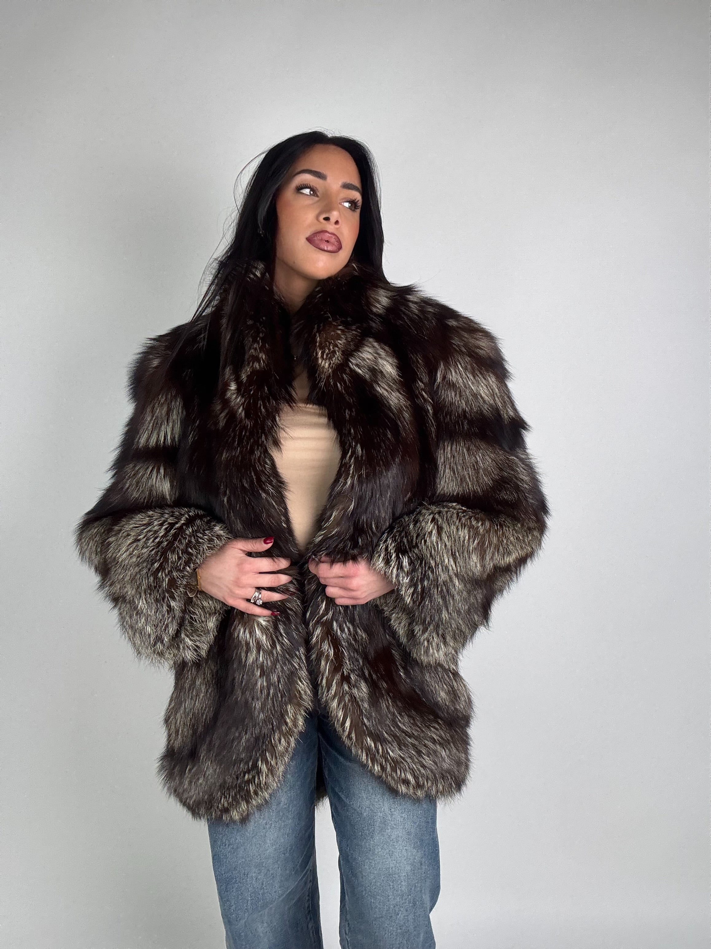 Mink Bomber Jacket